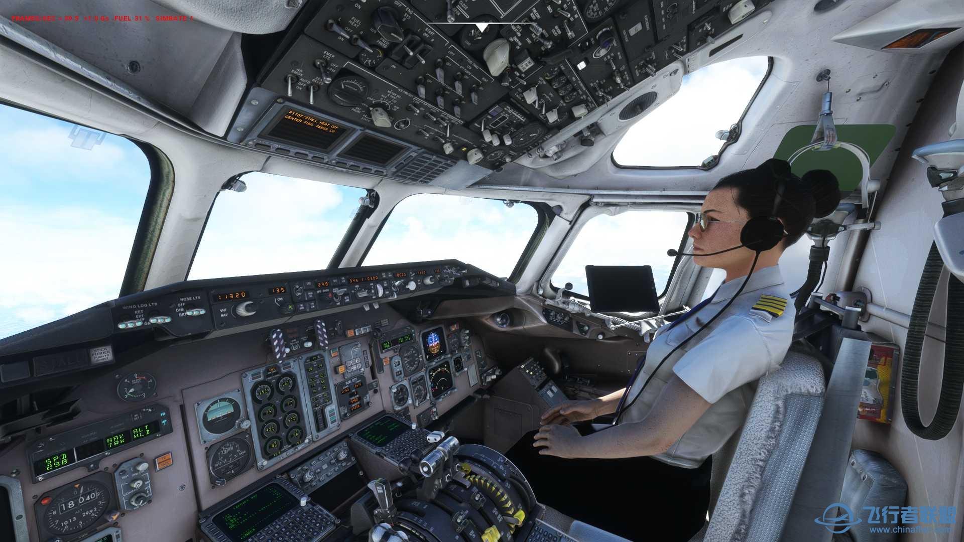 MD-82終於飛上天了...-9020 