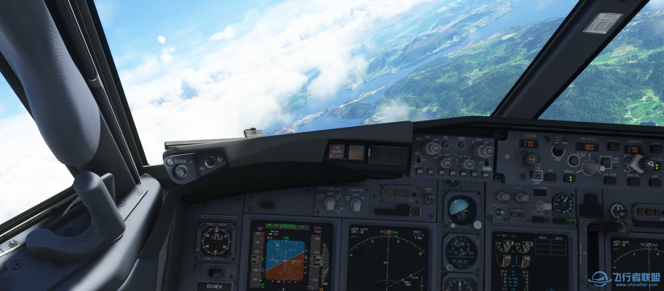 近日PMDG737一些飞行美图-1792 