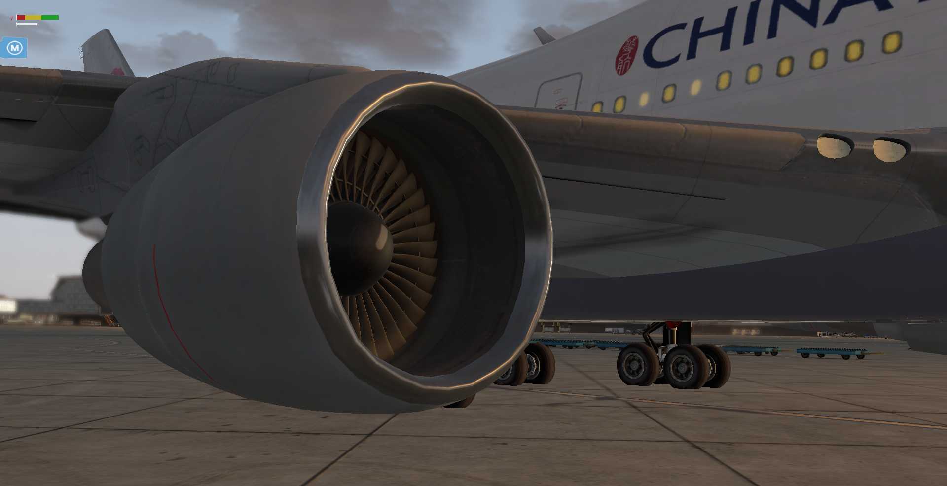 疫情在家，用x-plane 11環遊世界！第一站：Narita-7279 