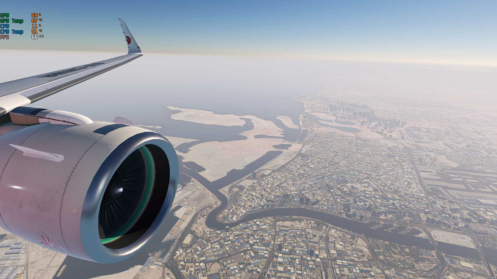 环球第十四站OEJN-OMDB（阿拉伯吉达-迪拜）-9831 