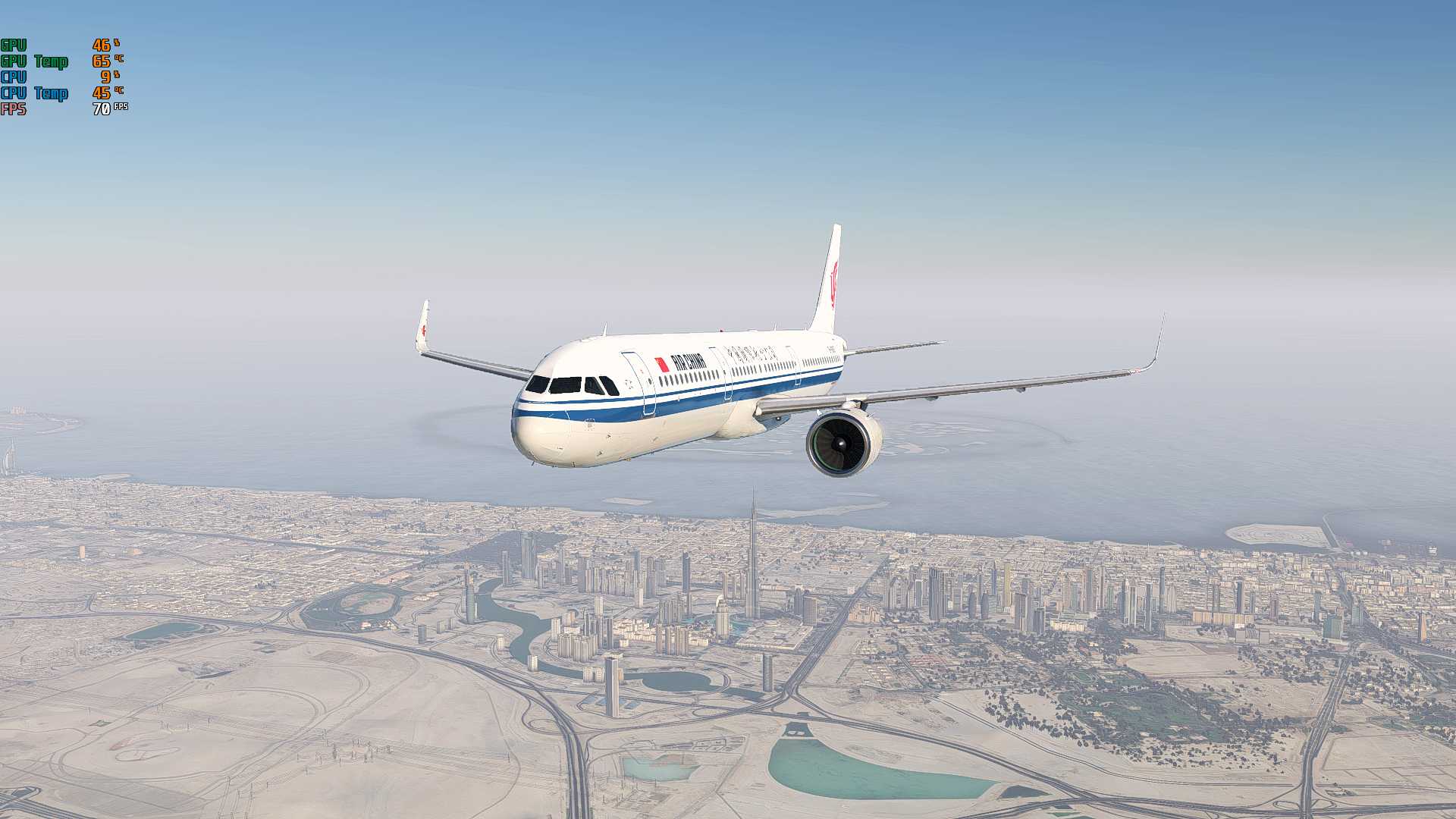 环球第十四站OEJN-OMDB（阿拉伯吉达-迪拜）-9095 