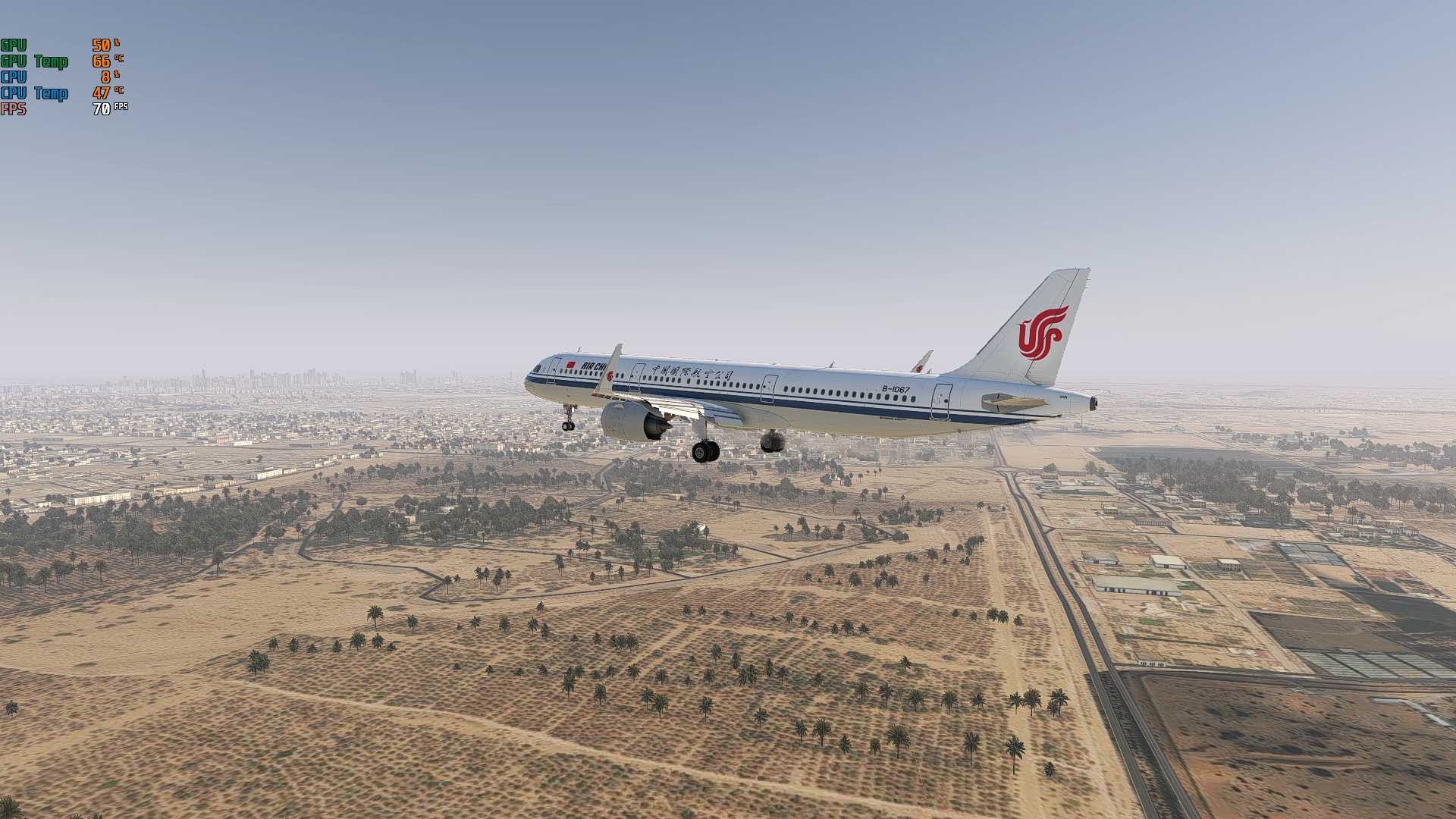 环球第十四站OEJN-OMDB（阿拉伯吉达-迪拜）-6151 