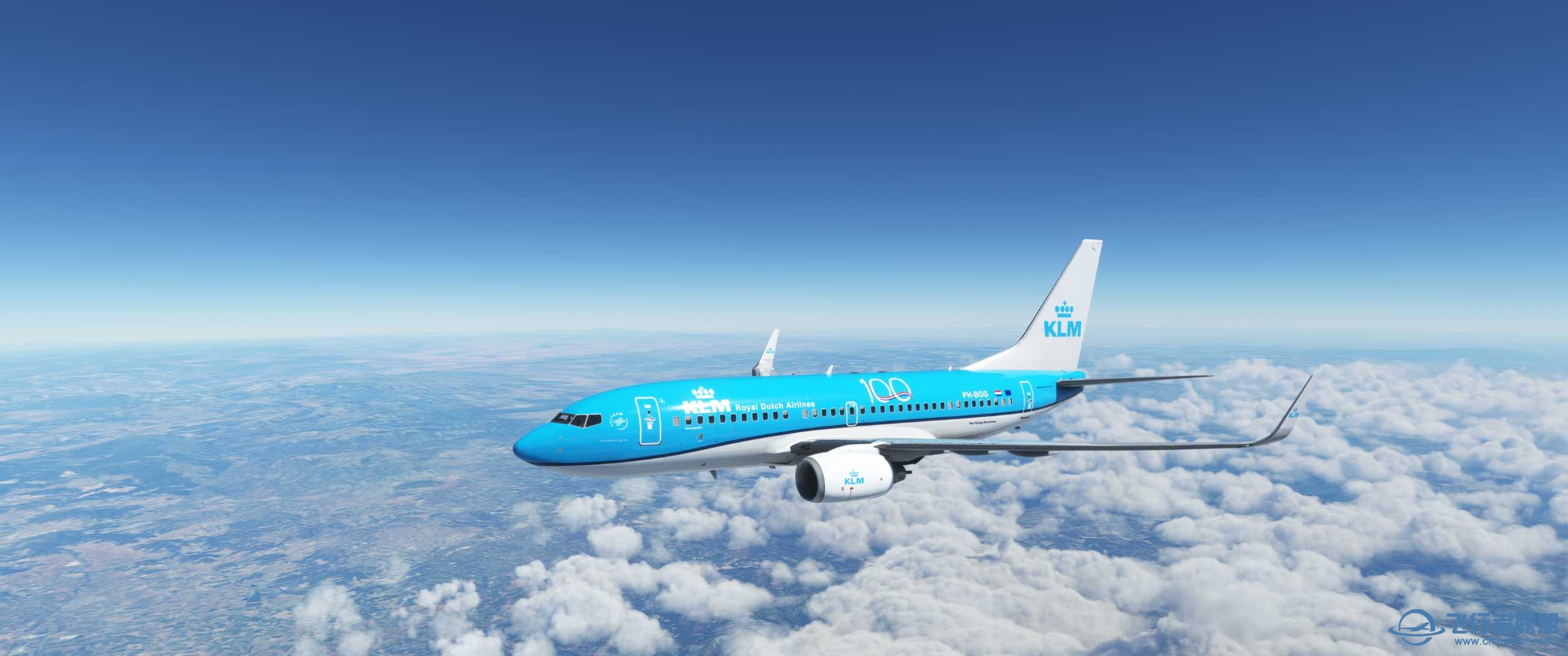 直布罗陀机场荷兰皇家航空737-700-3265 