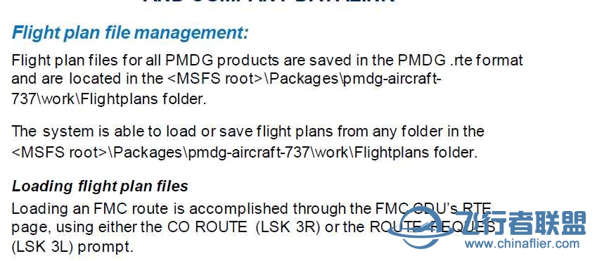 pmdg737如何导入simbrief的航路计划文件-1669 