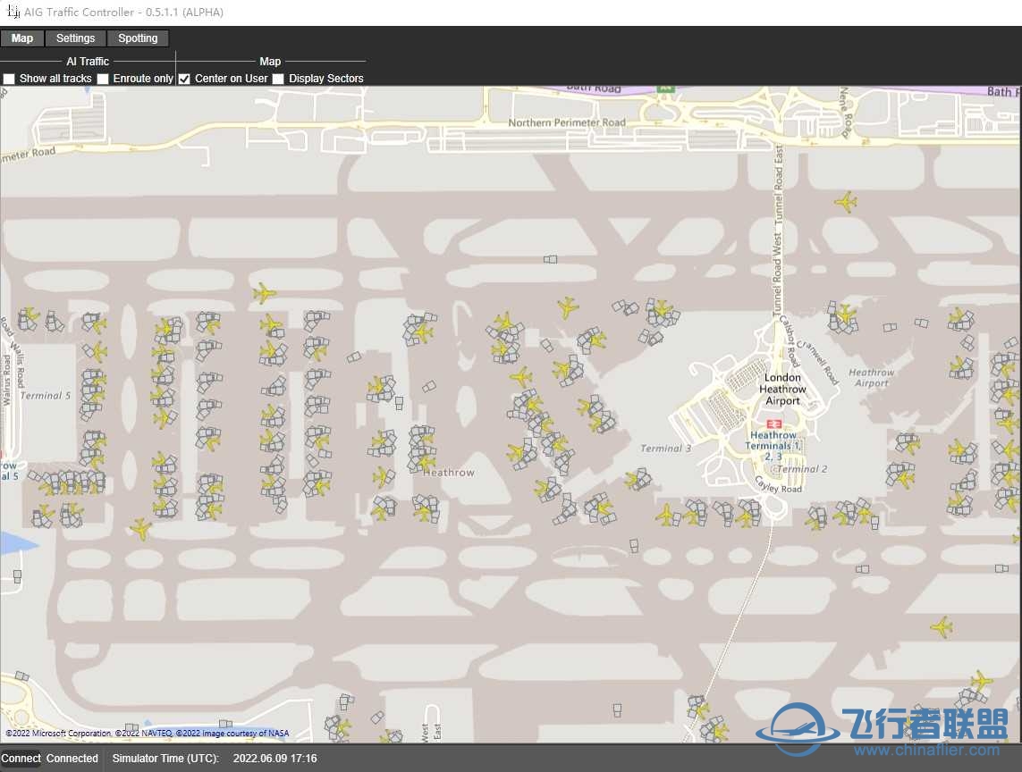 折腾了一天，终于看到机场的各类飞机了-6067 