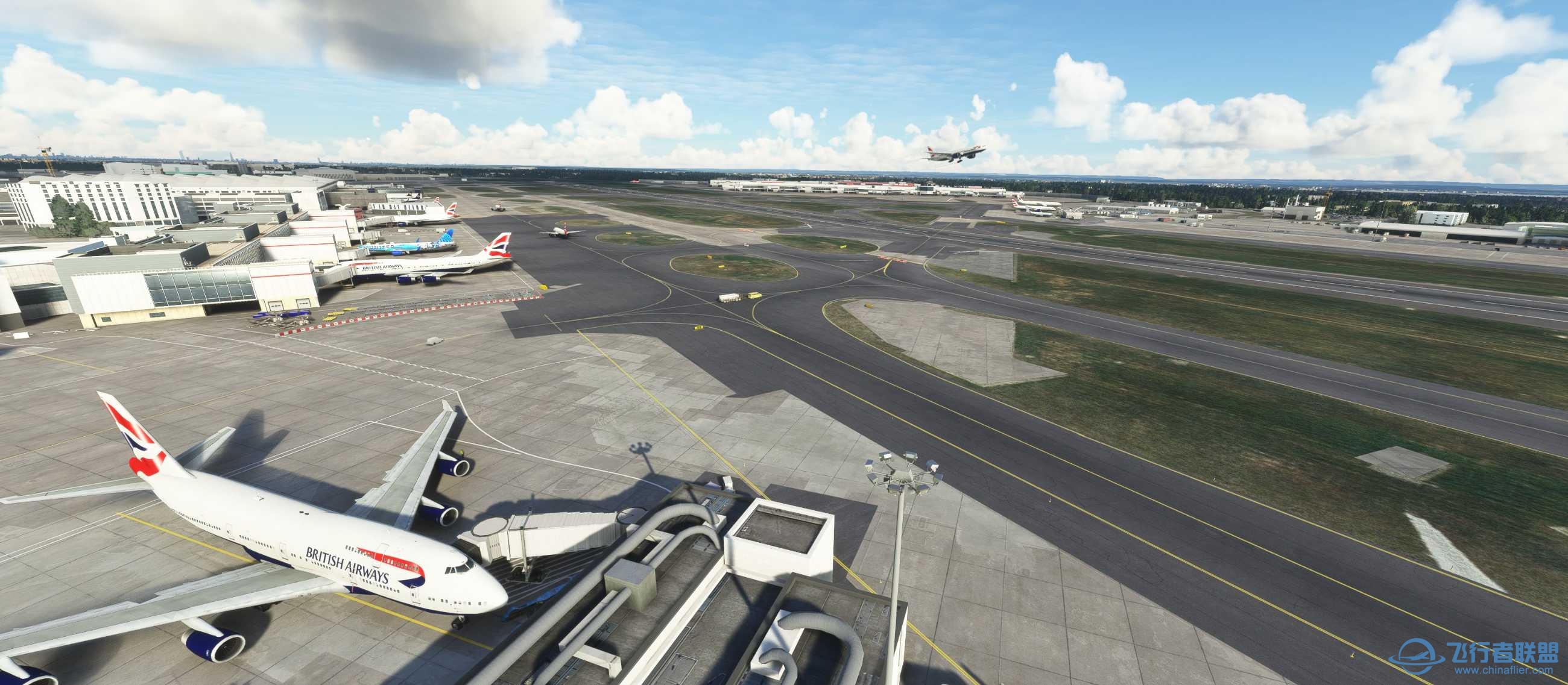 折腾了一天，终于看到机场的各类飞机了-1545 