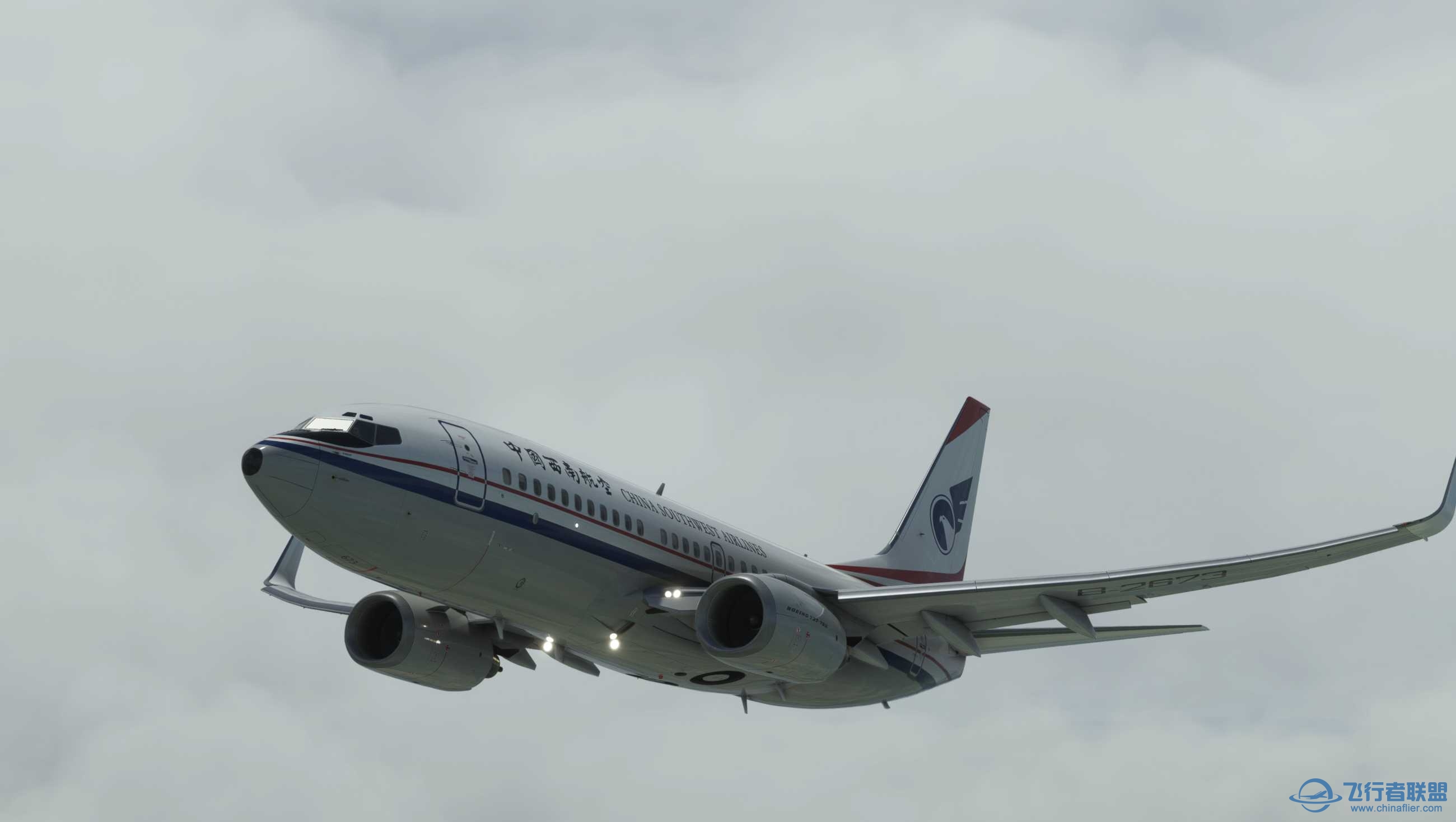 儿时的记忆，中国西南航空公司-9763 