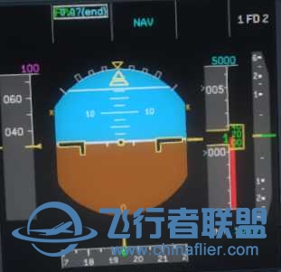 P3D显示PFD上文字问题-8549 