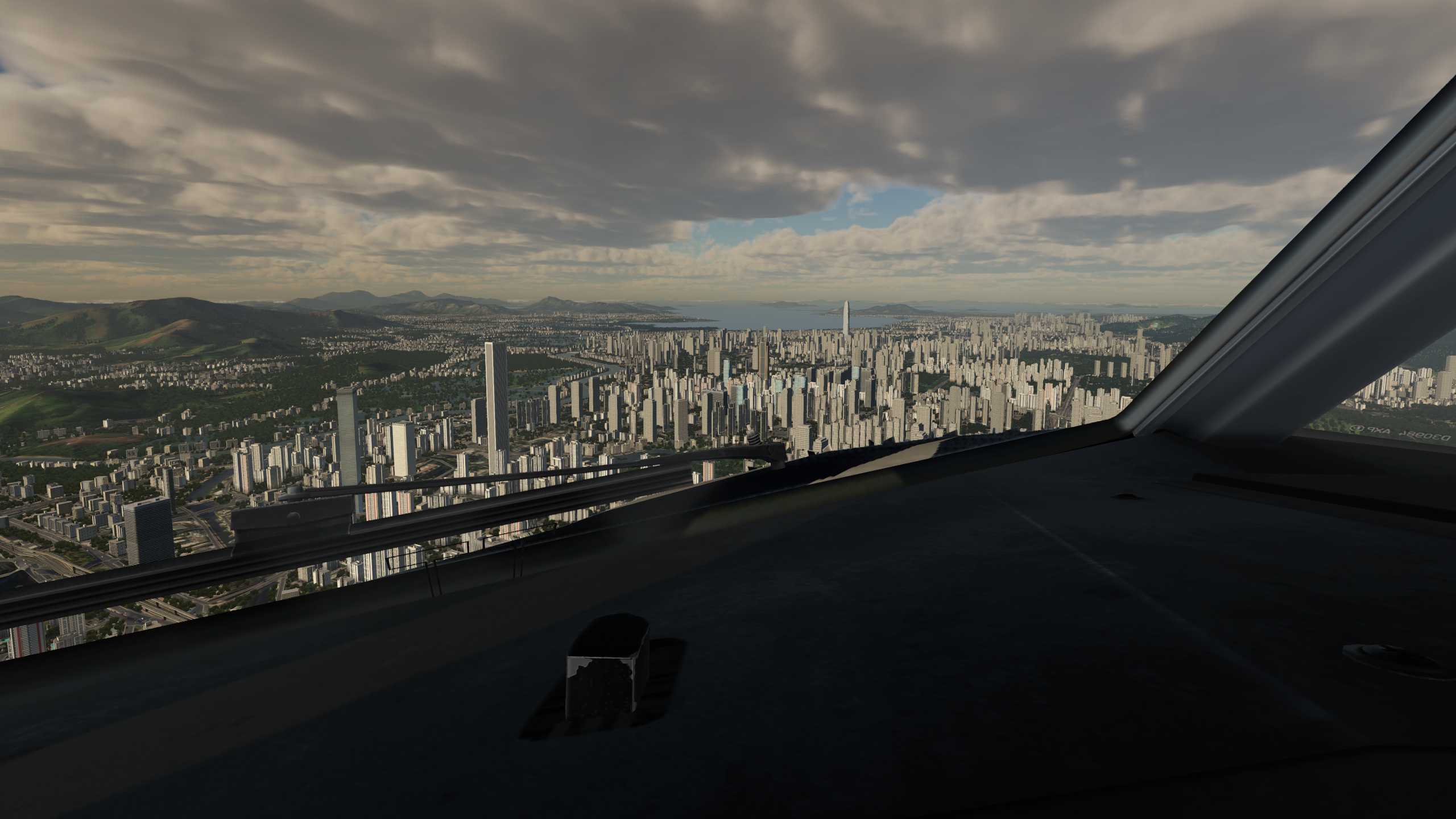 XP11 深圳 初阳下的美景-9456 