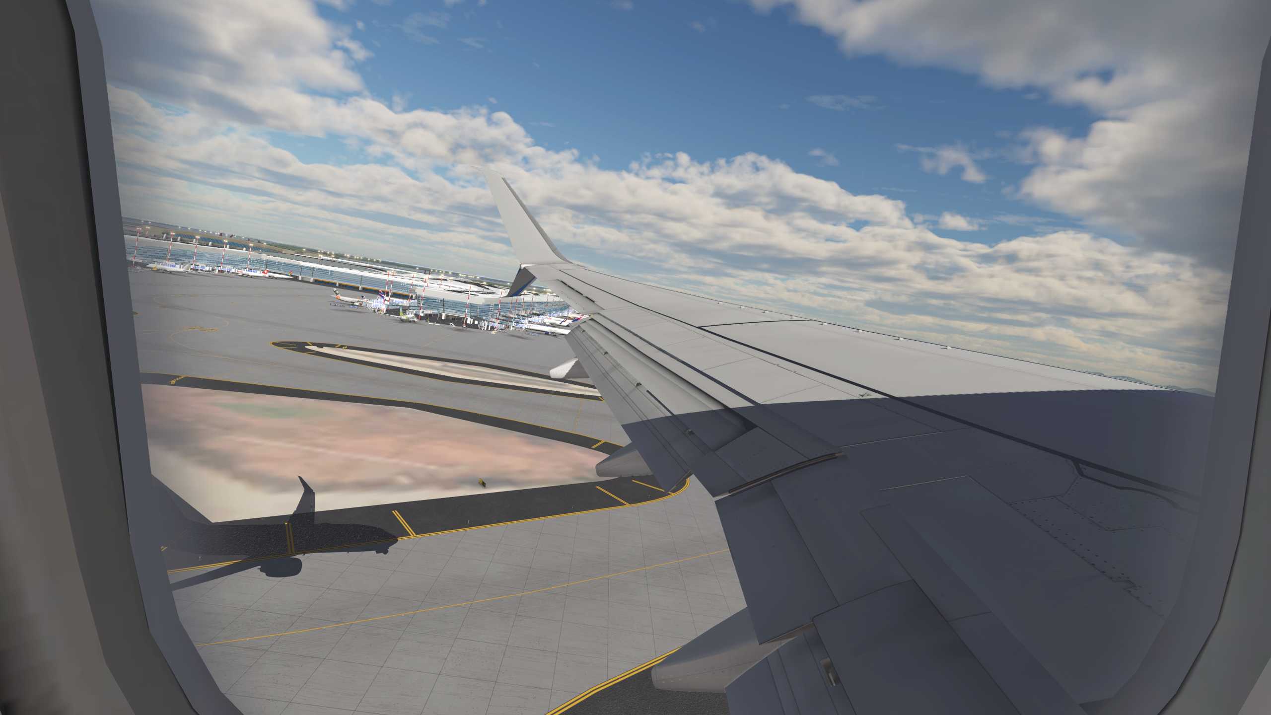 XP11 国内机场和城市地景---武汉（无卫星图）-4108 