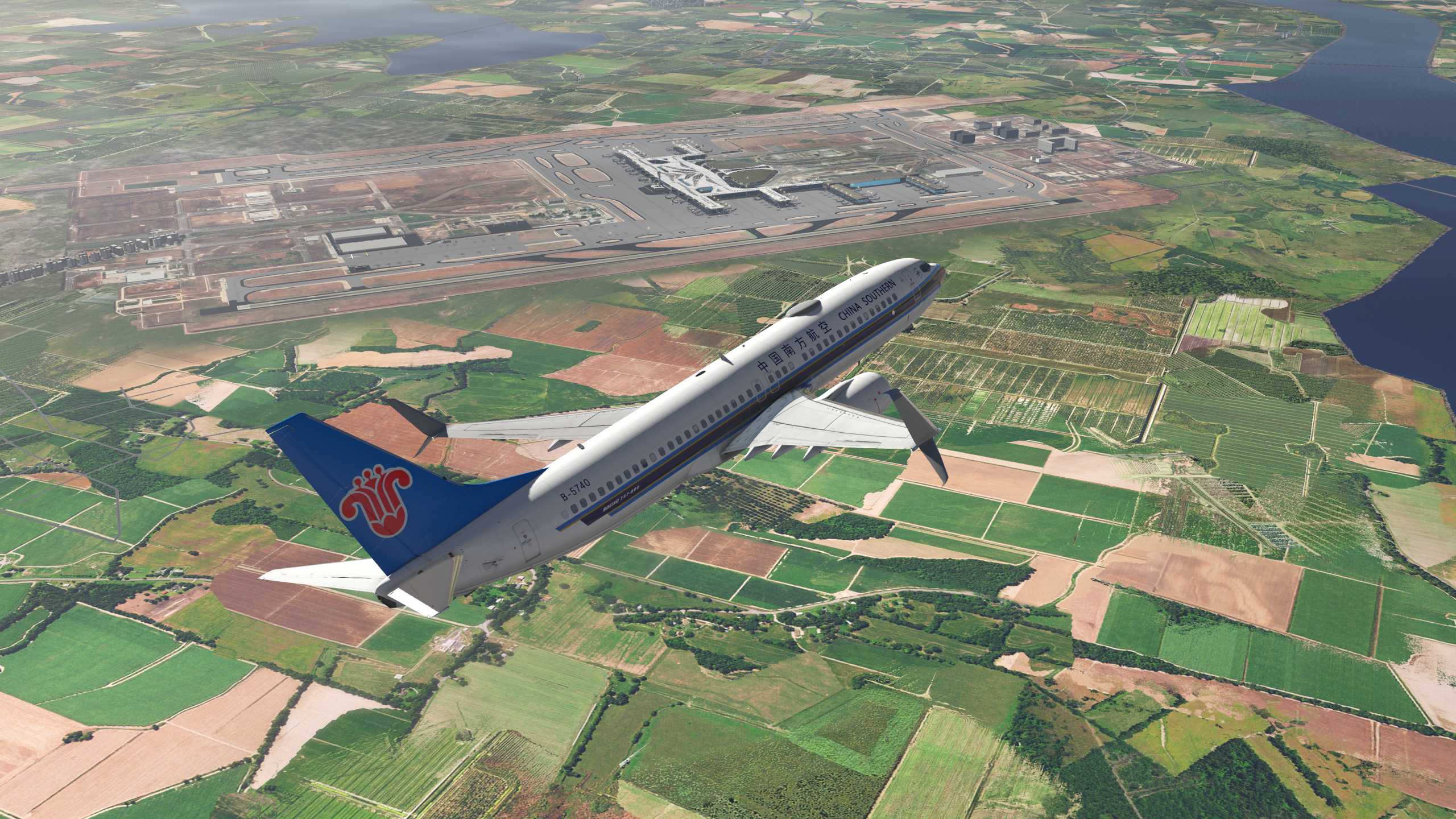 XP11 国内机场和城市地景---武汉（无卫星图）-3686 