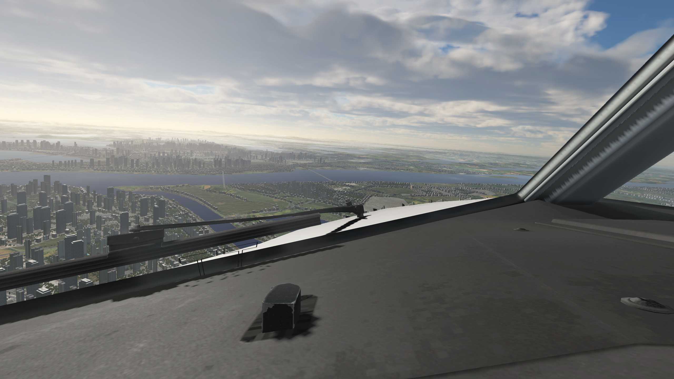XP11 国内机场和城市地景---武汉（无卫星图）-5424 