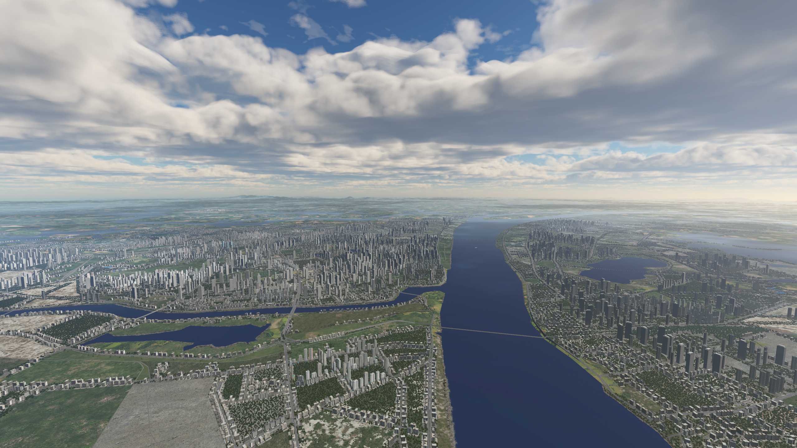 XP11 国内机场和城市地景---武汉（无卫星图）-1271 