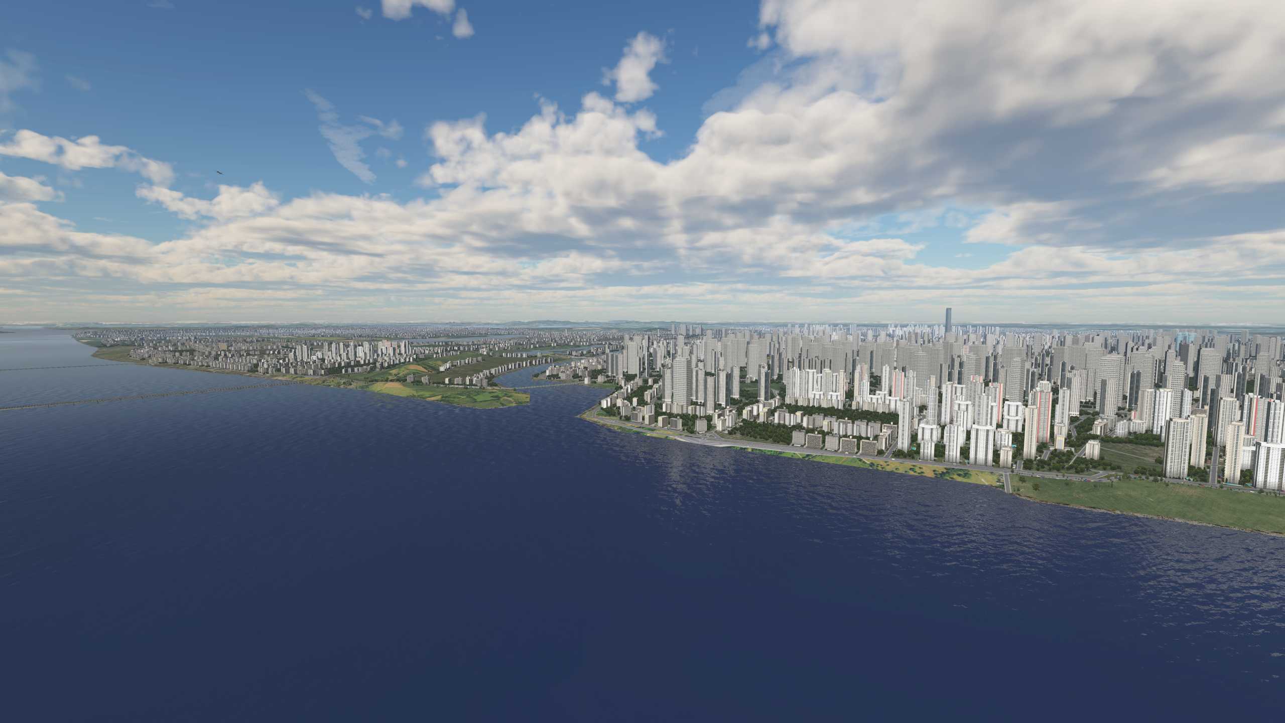 XP11 国内机场和城市地景---武汉（无卫星图）-822 