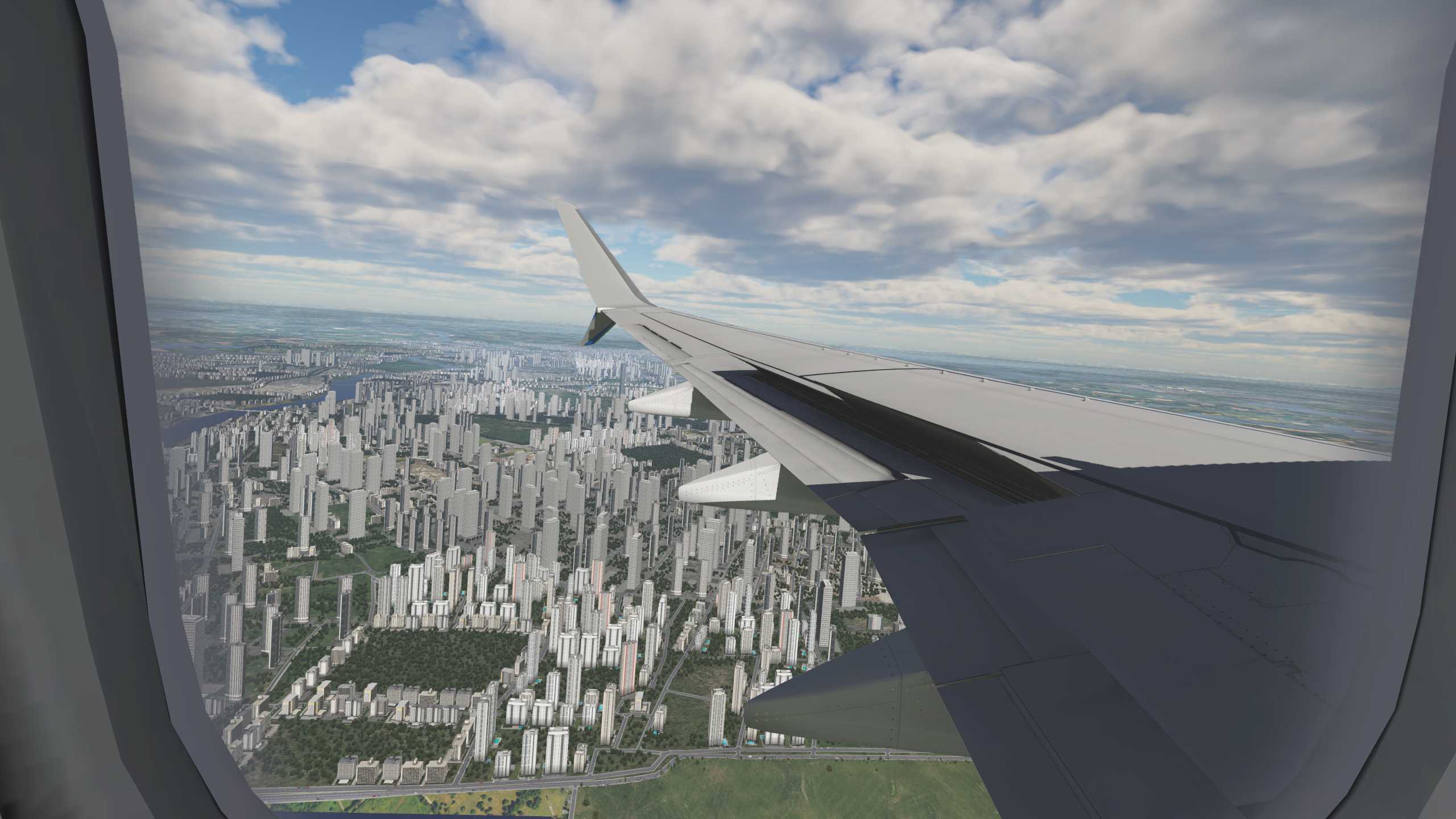 XP11 国内机场和城市地景---武汉（无卫星图）-4621 
