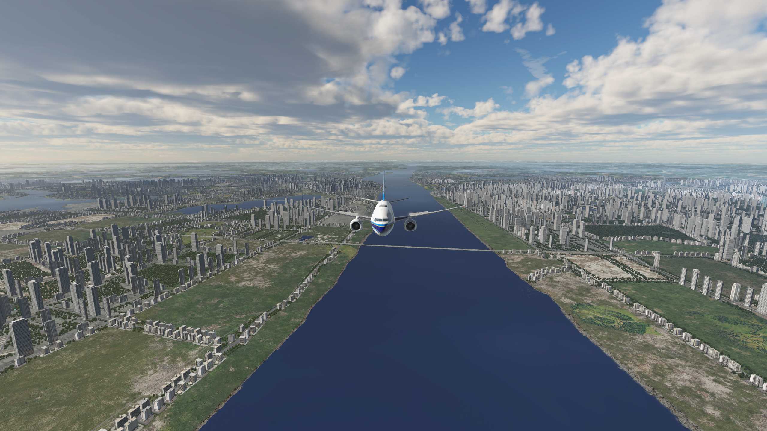 XP11 国内机场和城市地景---武汉（无卫星图）-5663 