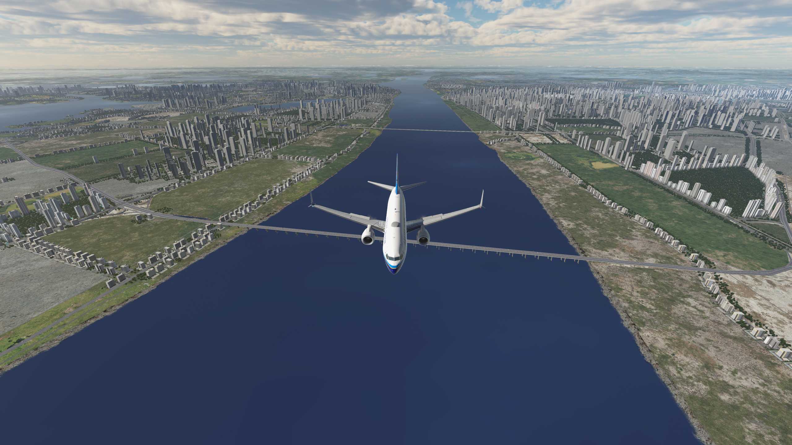 XP11 国内机场和城市地景---武汉（无卫星图）-2248 