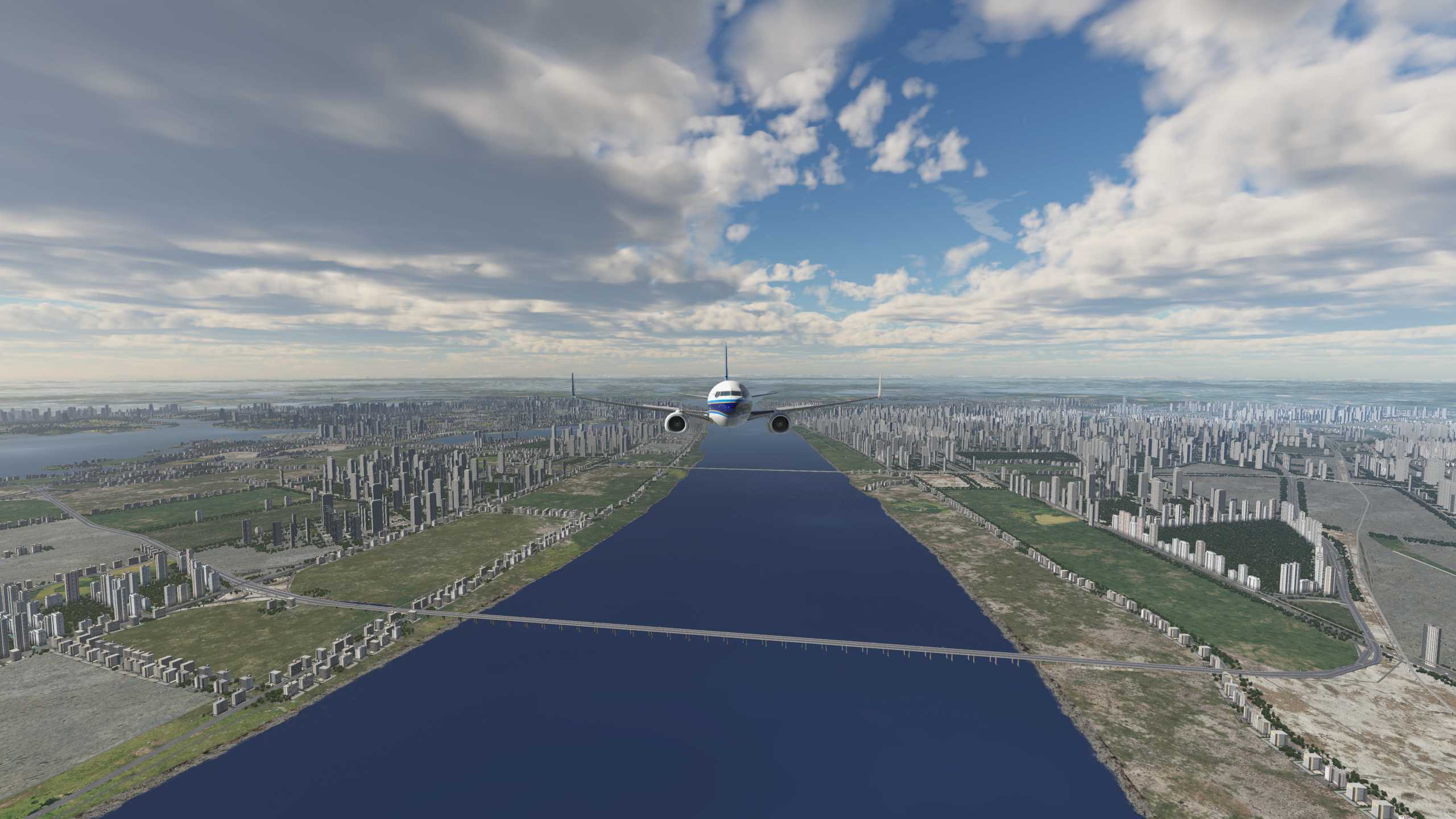 XP11 国内机场和城市地景---武汉（无卫星图）-2663 
