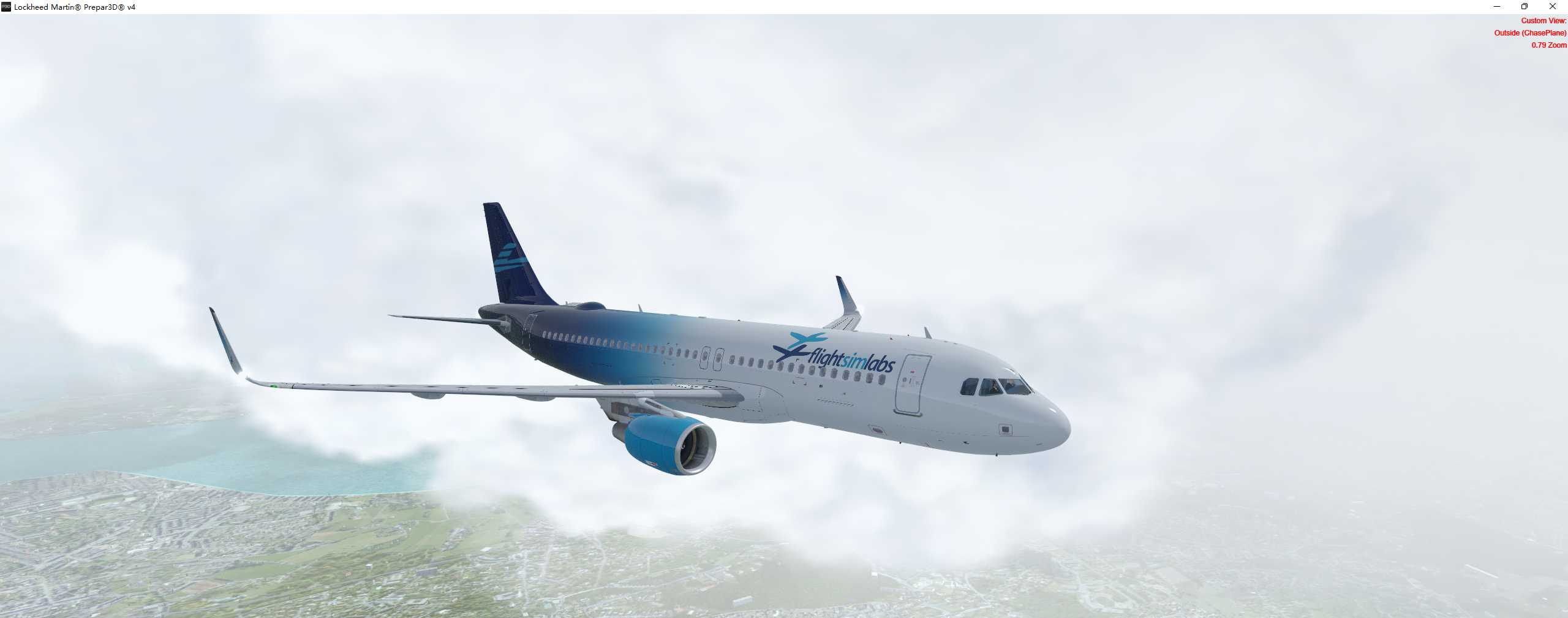 美图/ P3D Xplane11 A320画面对比-6628 