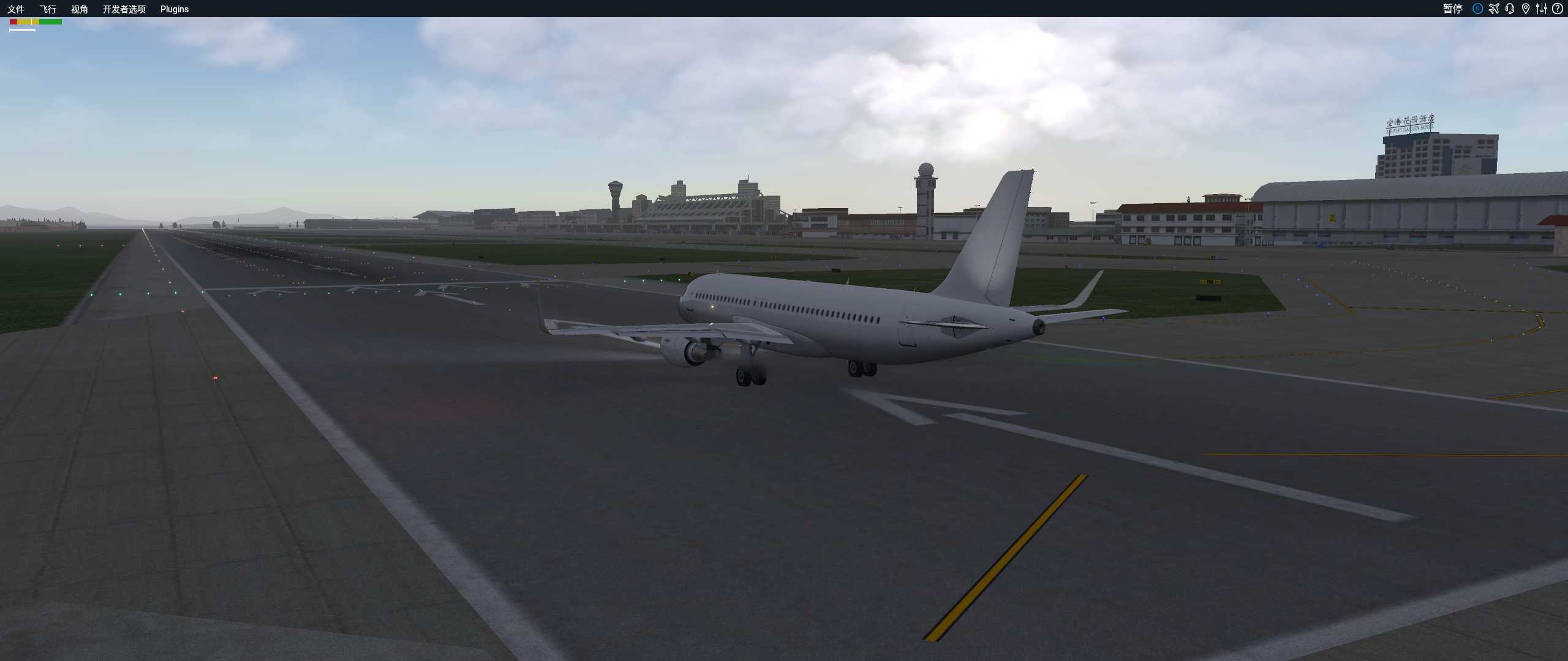 美图/ P3D Xplane11 A320画面对比-364 