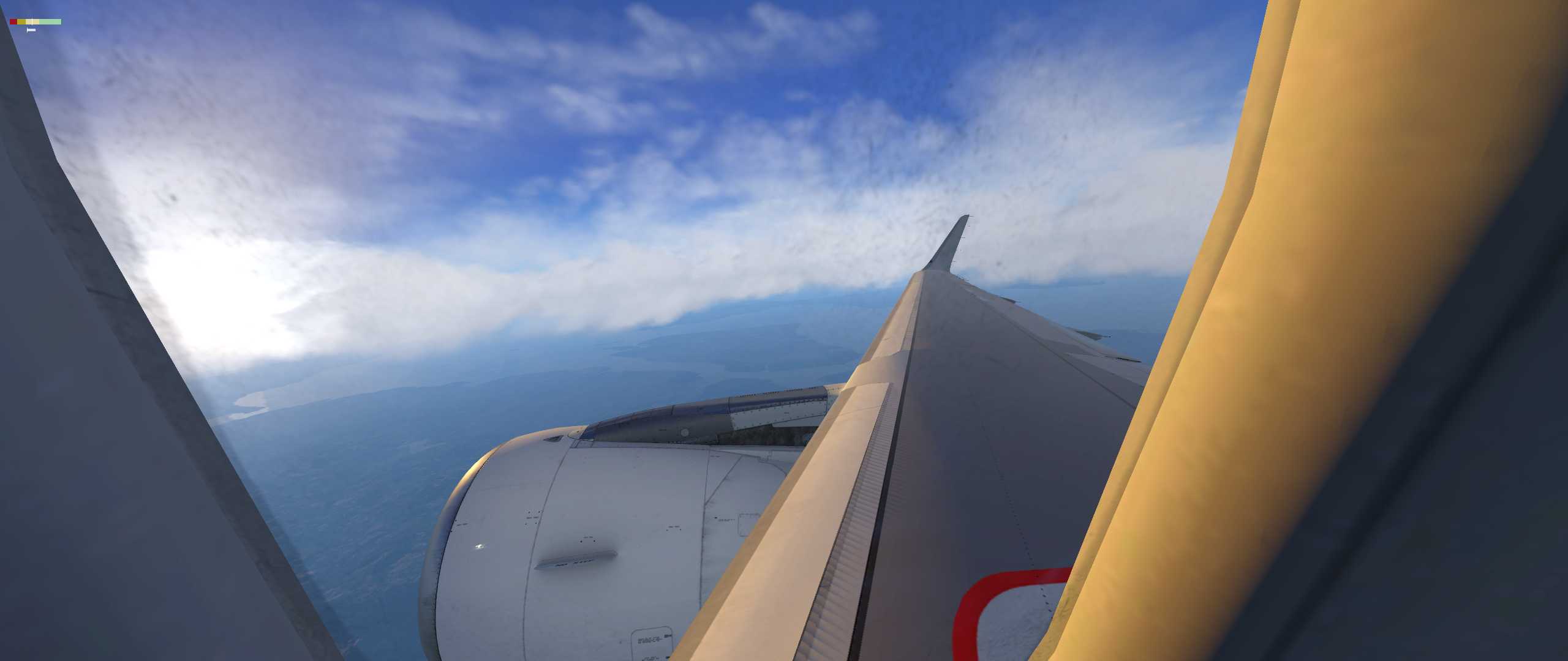 美图/ P3D Xplane11 A320画面对比-3966 