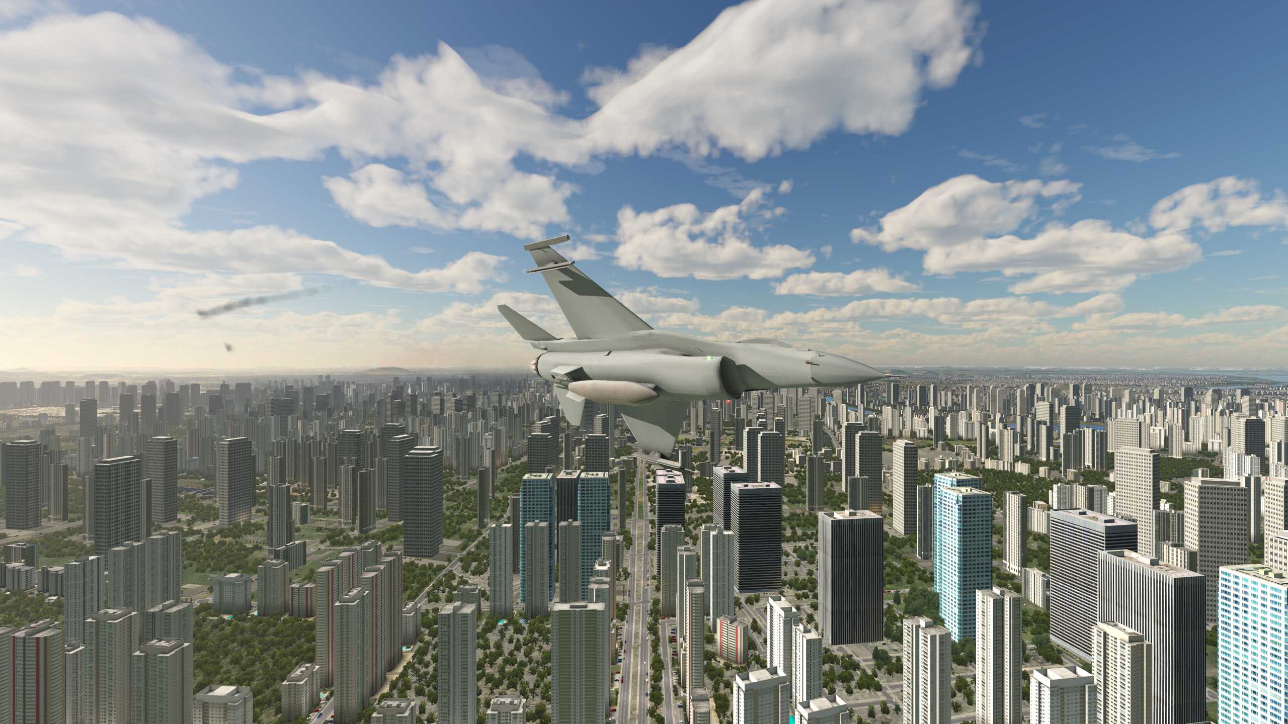 XP11 南京市中心那幢高楼居然是X-Plane大厦-3420 