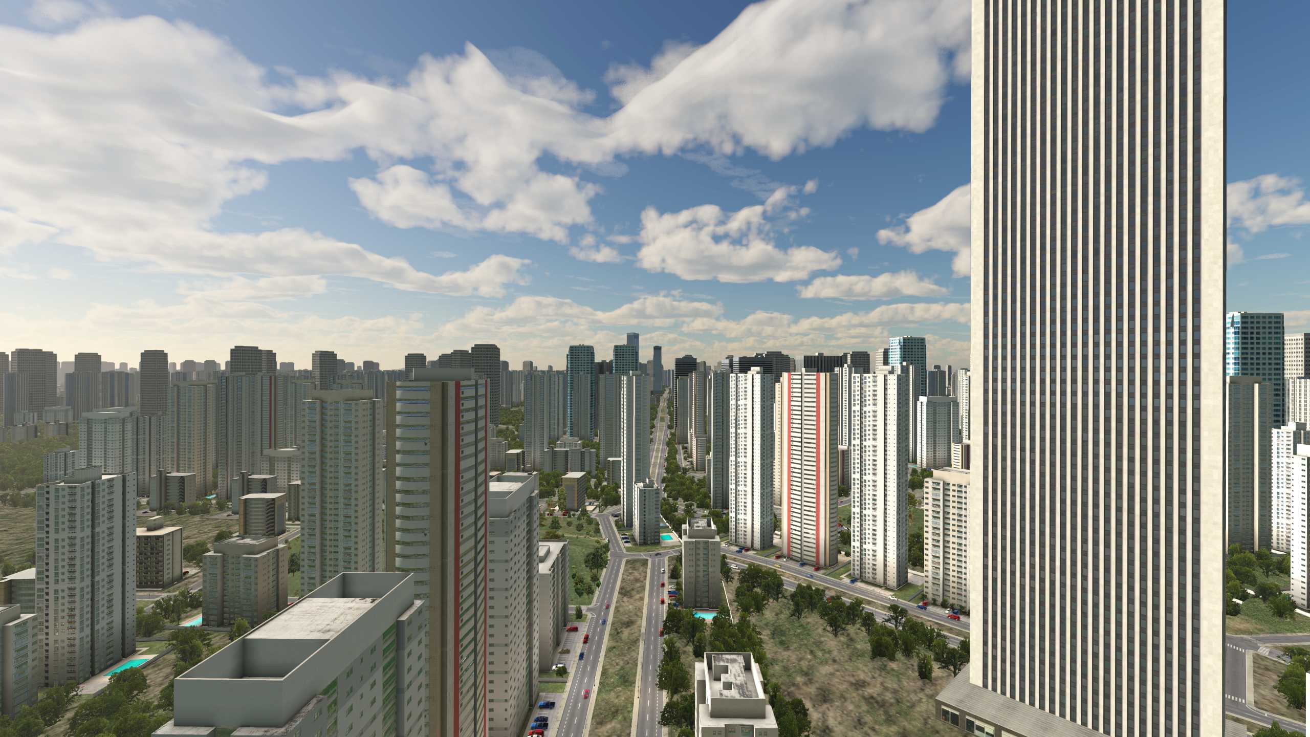 XP11 南京市中心那幢高楼居然是X-Plane大厦-3275 