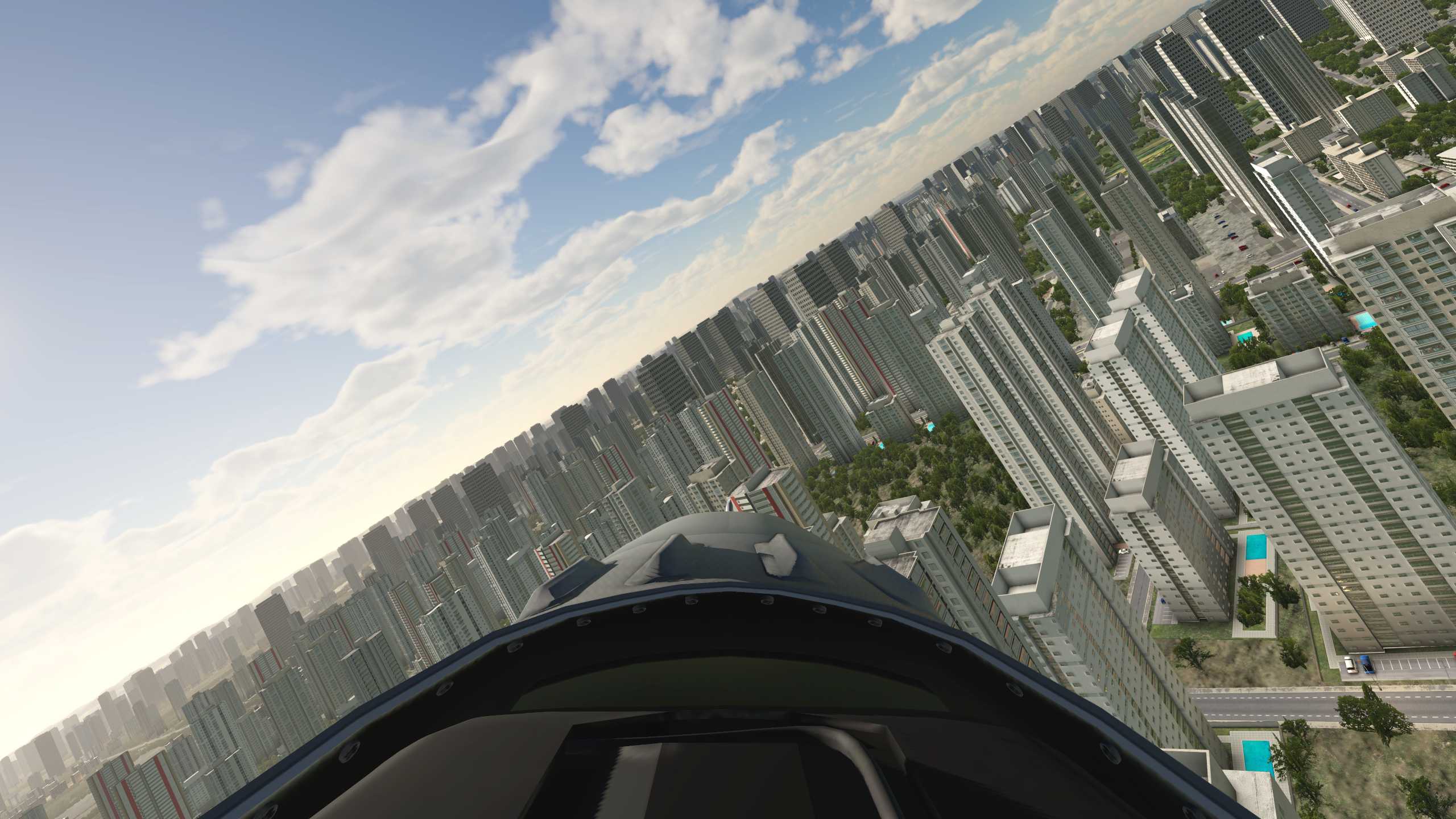 XP11 南京市中心那幢高楼居然是X-Plane大厦-5436 