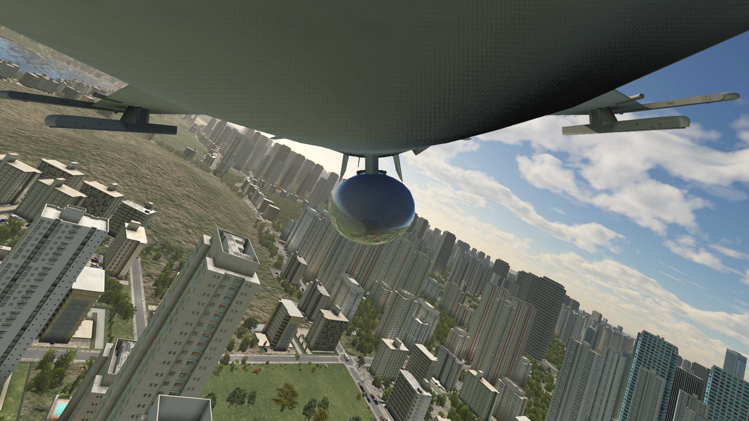 XP11 南京市中心那幢高楼居然是X-Plane大厦-7269 