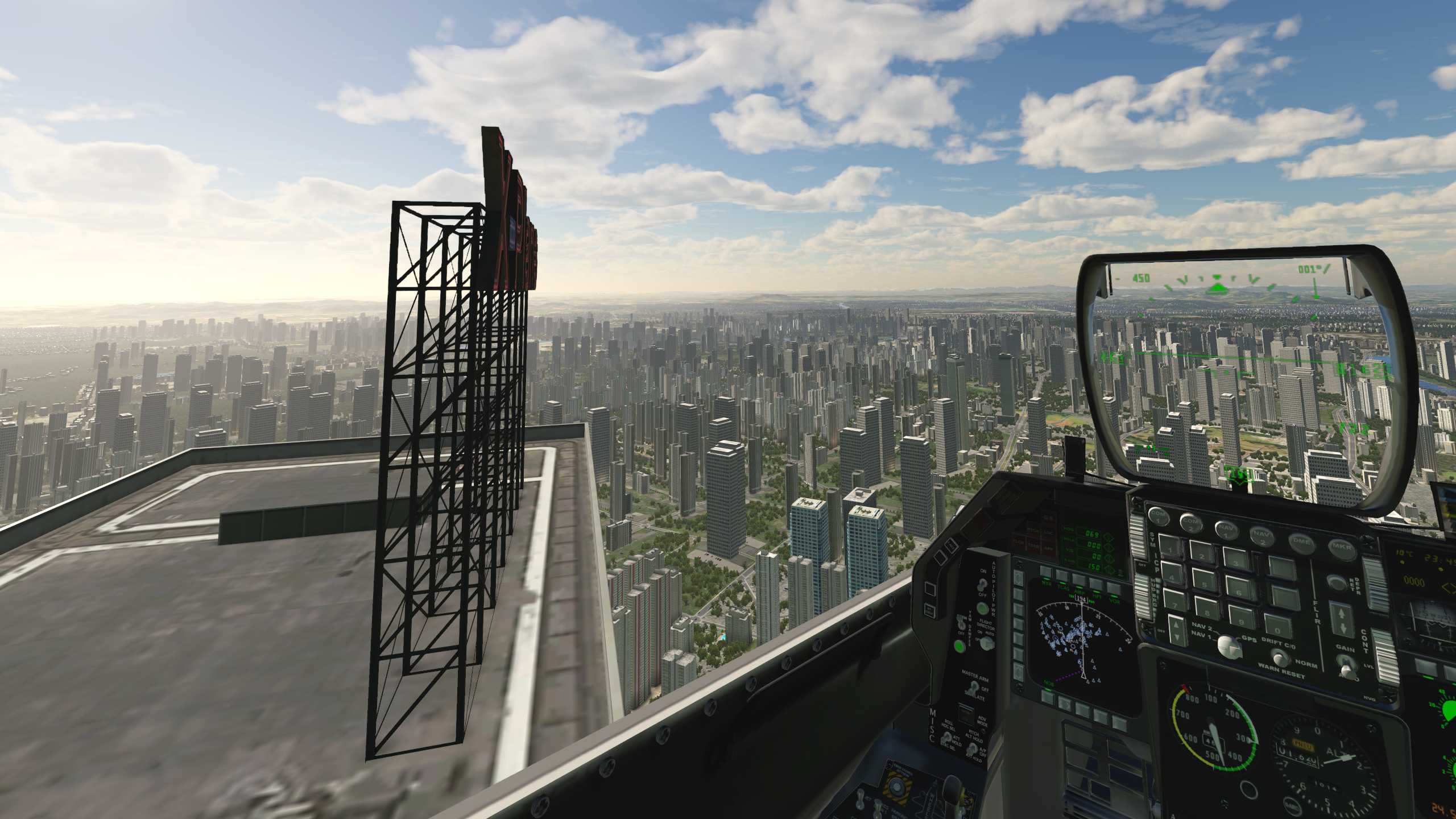 XP11 南京市中心那幢高楼居然是X-Plane大厦-8061 