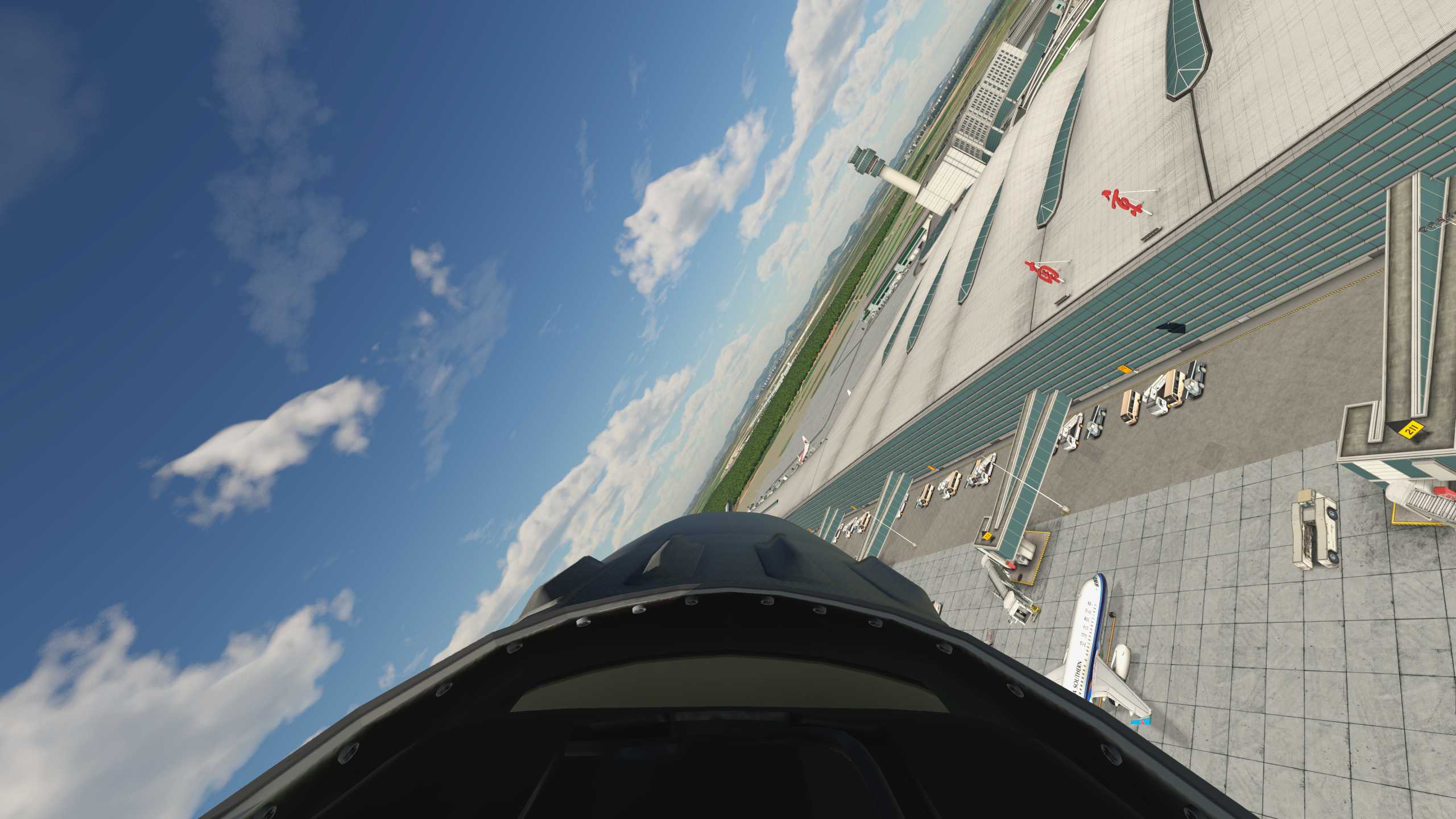 XP11 南京市中心那幢高楼居然是X-Plane大厦-7737 