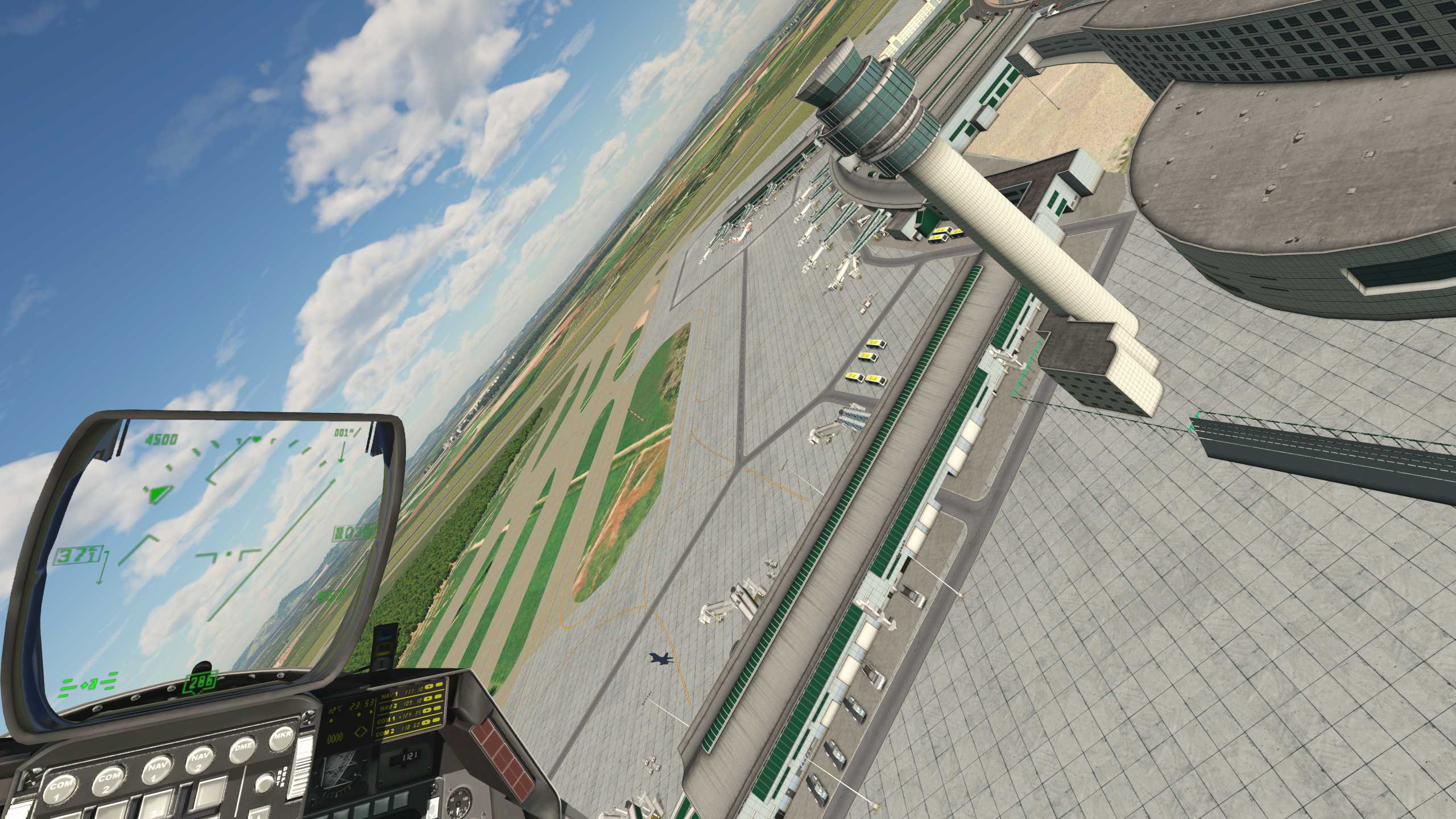 XP11 南京市中心那幢高楼居然是X-Plane大厦-1071 