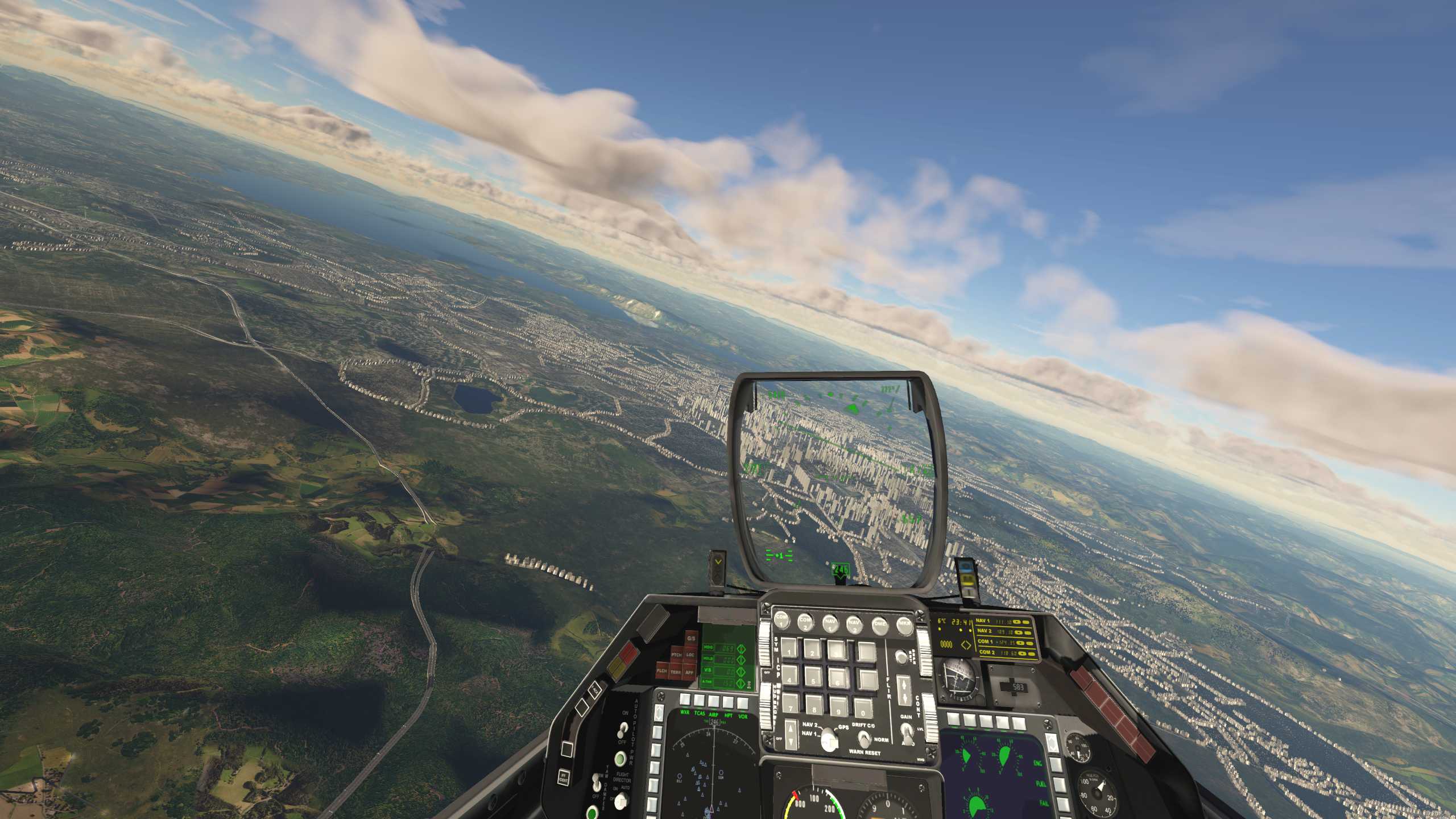 XP11 昆明长水机场和昆明市区-6455 