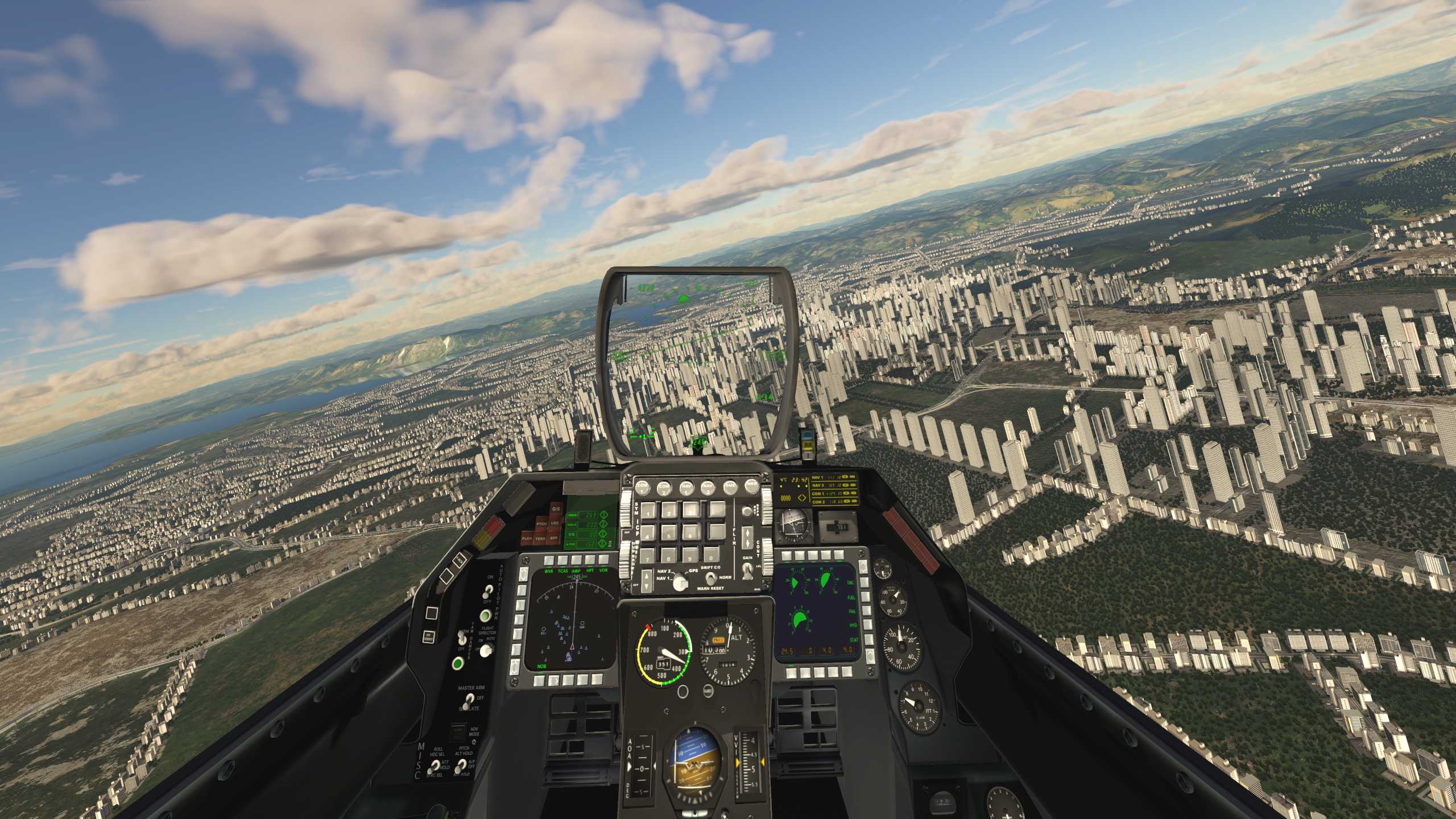 XP11 昆明长水机场和昆明市区-852 