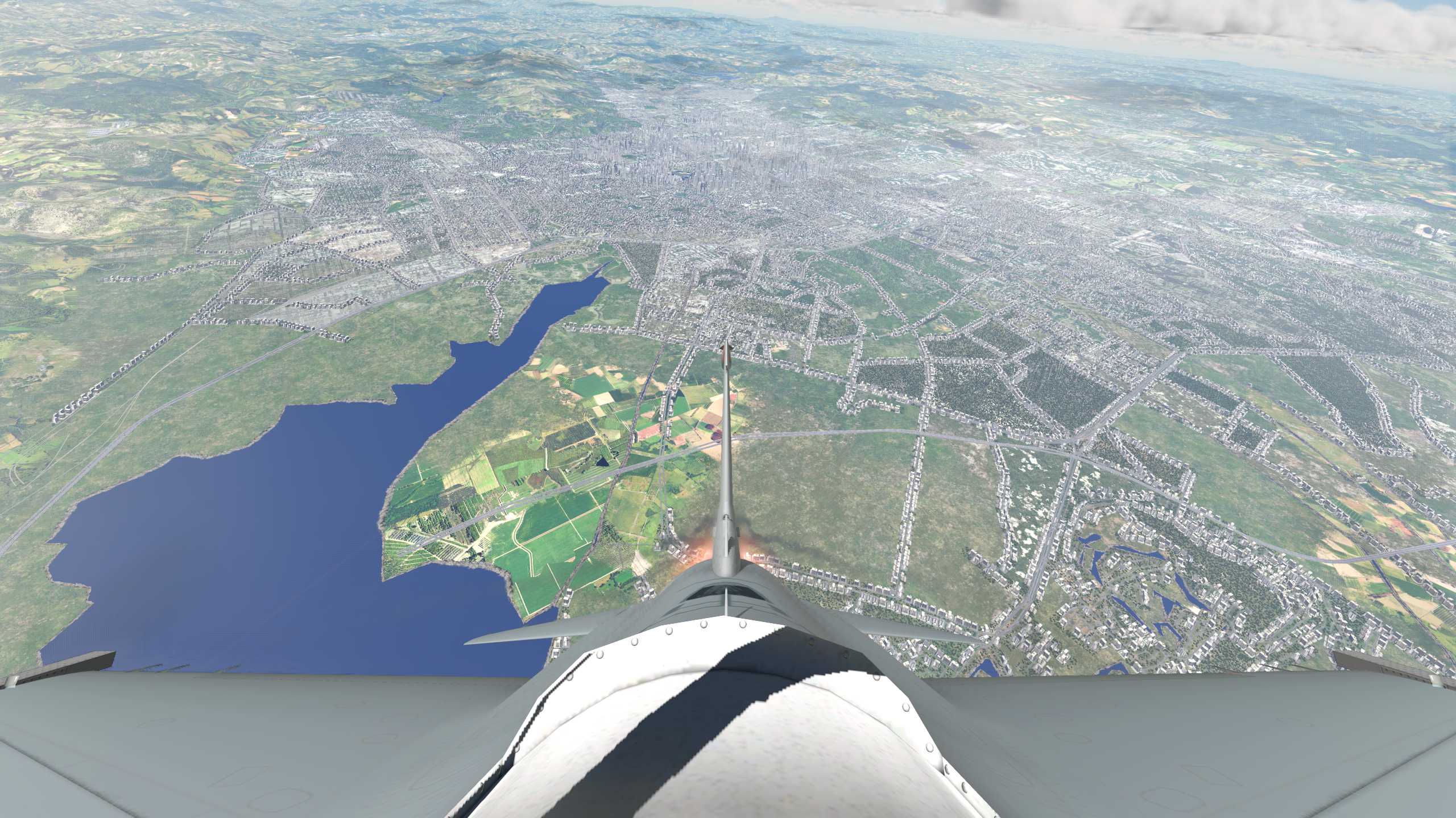 XP11 昆明长水机场和昆明市区-2310 
