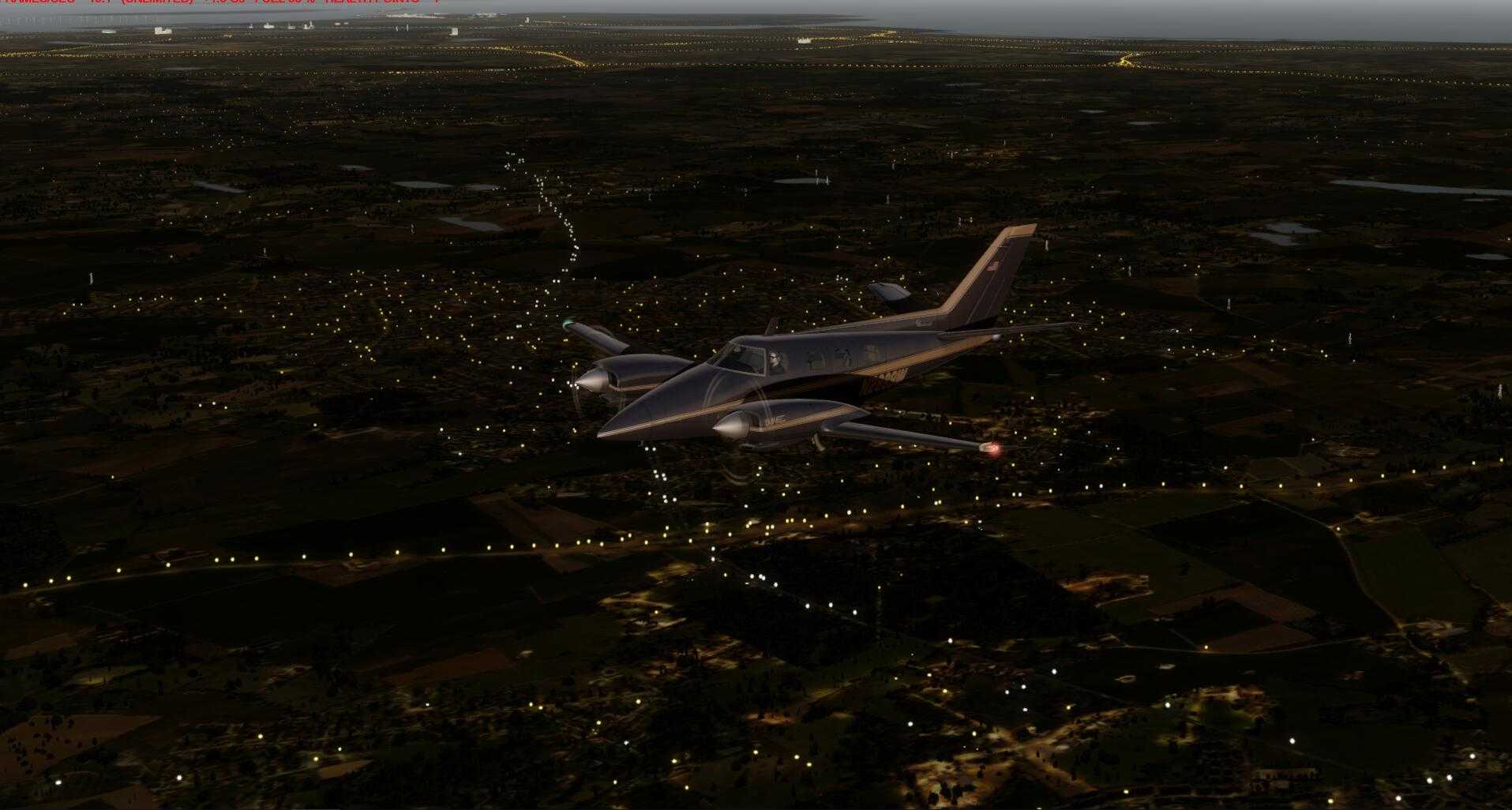 Beechcraft比奇B60 的北欧之旅-丹麦 科灵-8710 