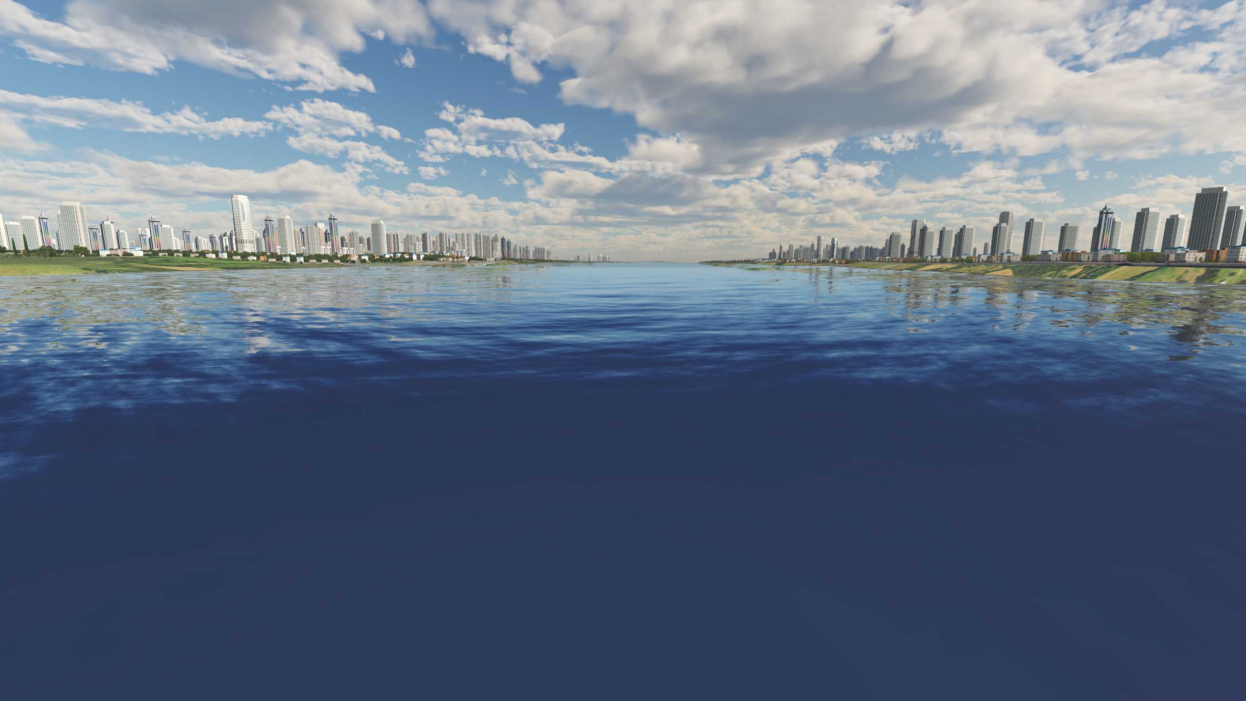 XP11 城市地景-----升级版武汉市-9720 