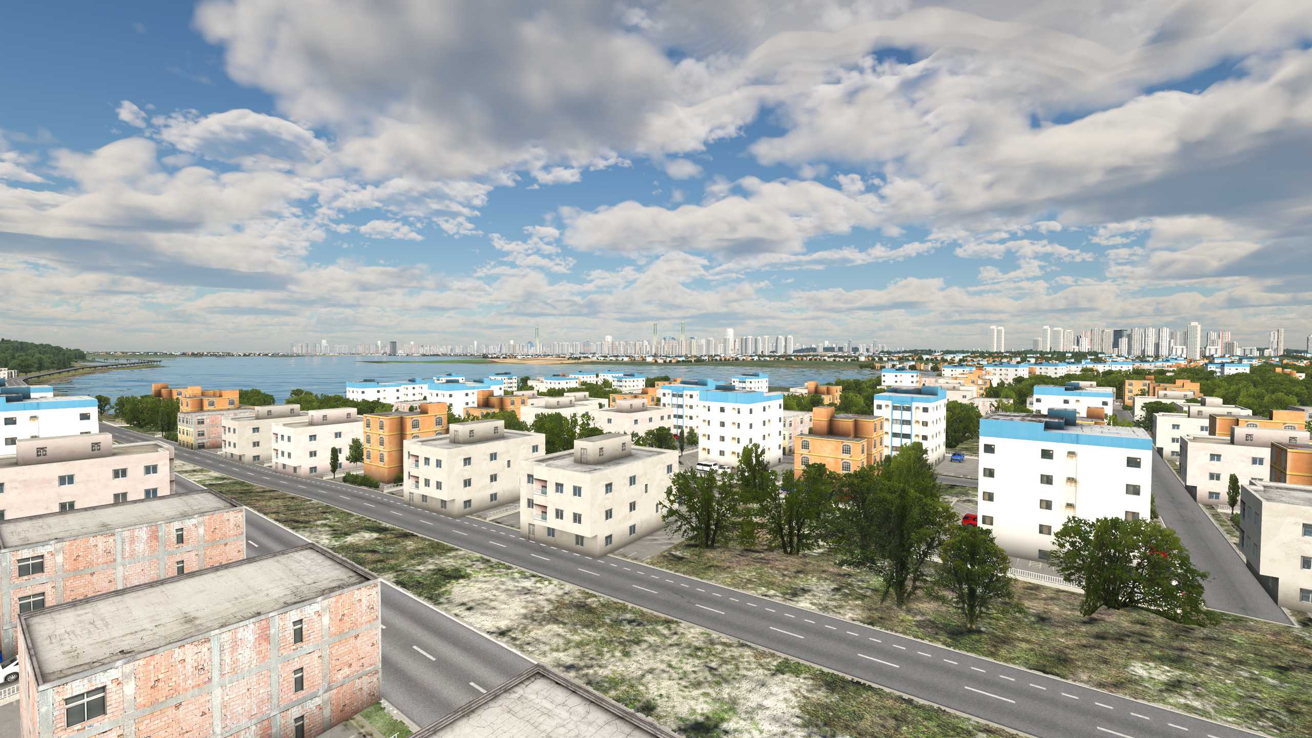 XP11 城市地景-----升级版武汉市-8444 