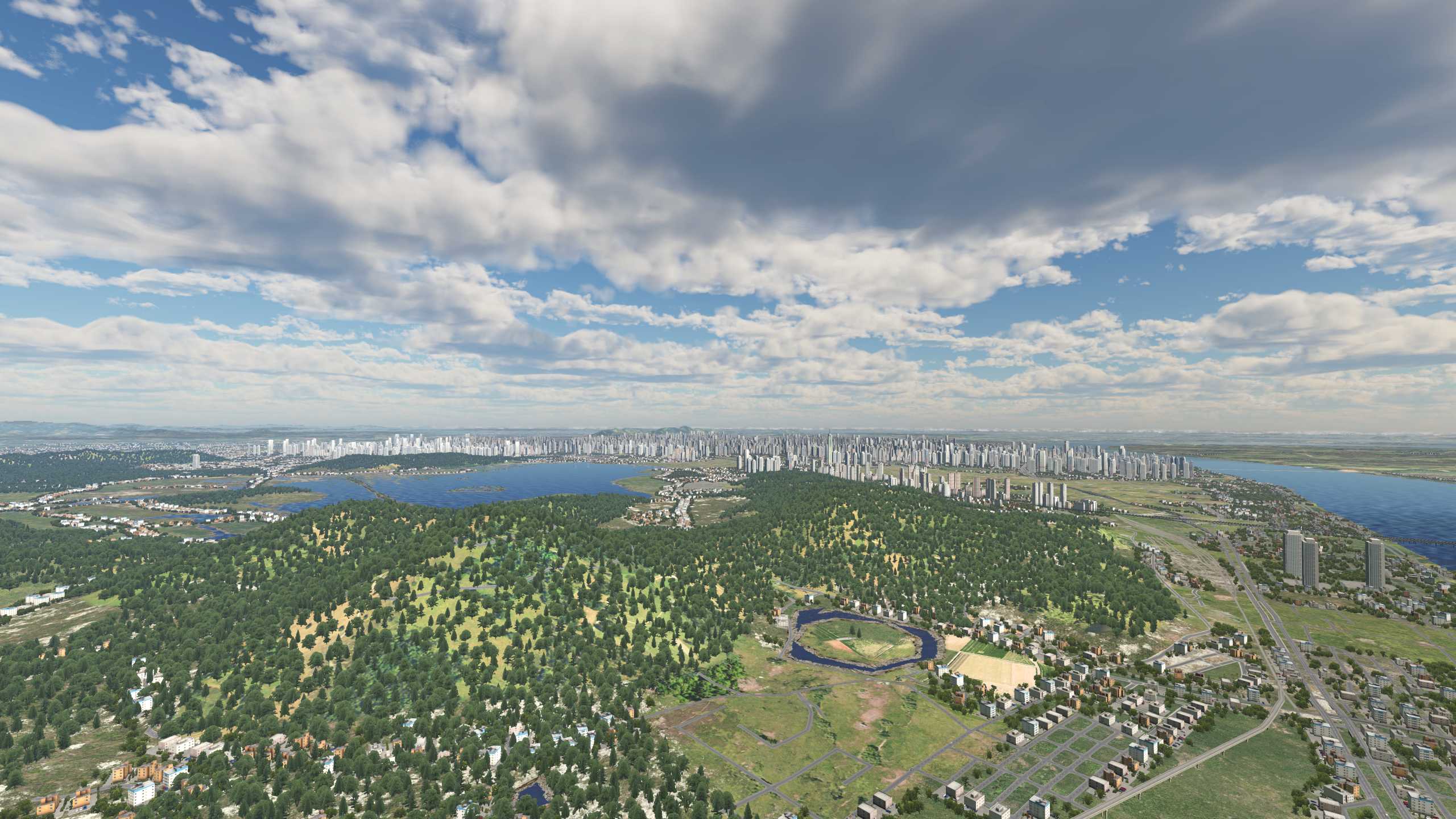 XP11 城市地景-----升级版杭州-6133 