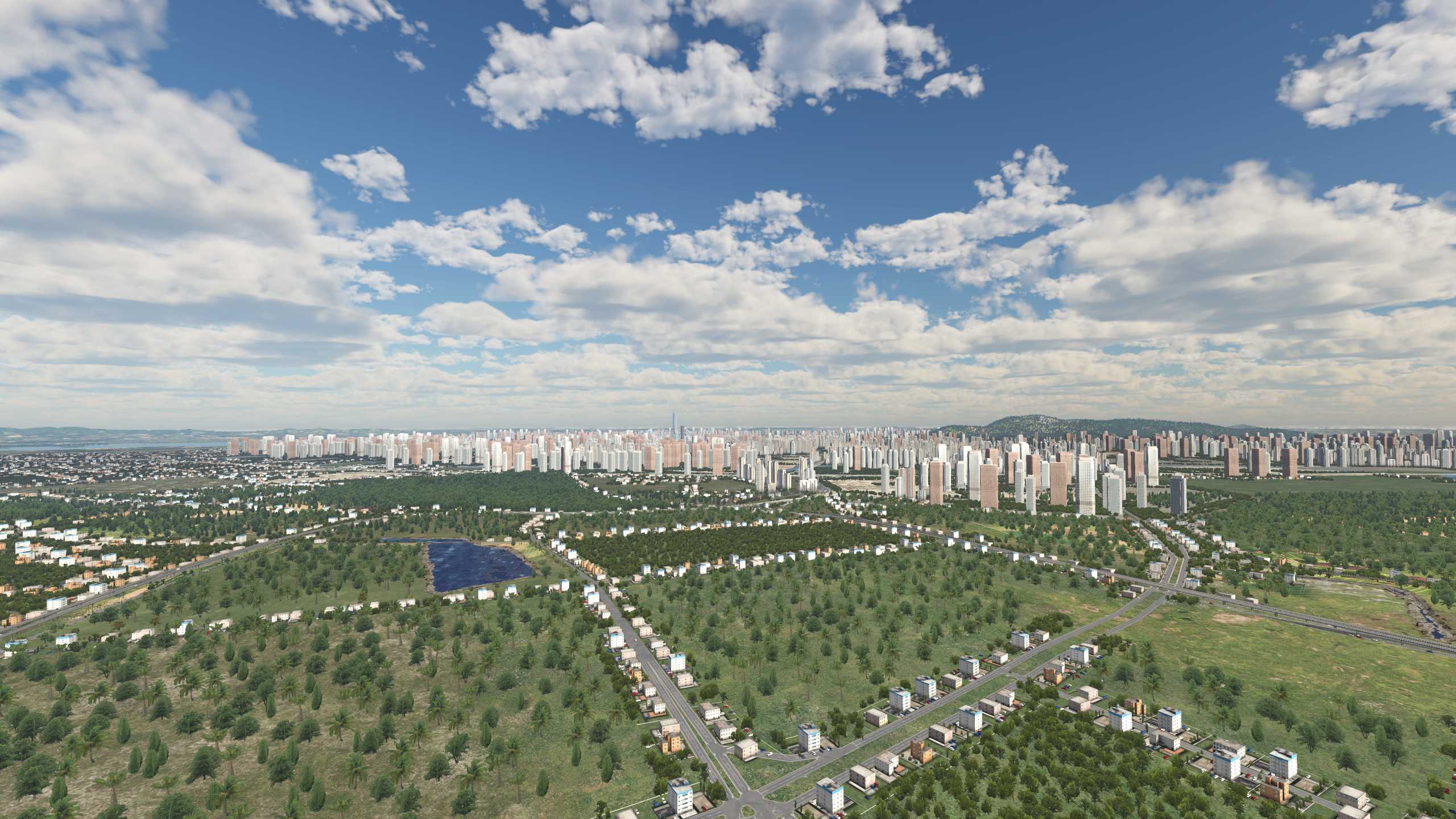 XP11 城市地景-----南京市升级效果（版本1）-5074 