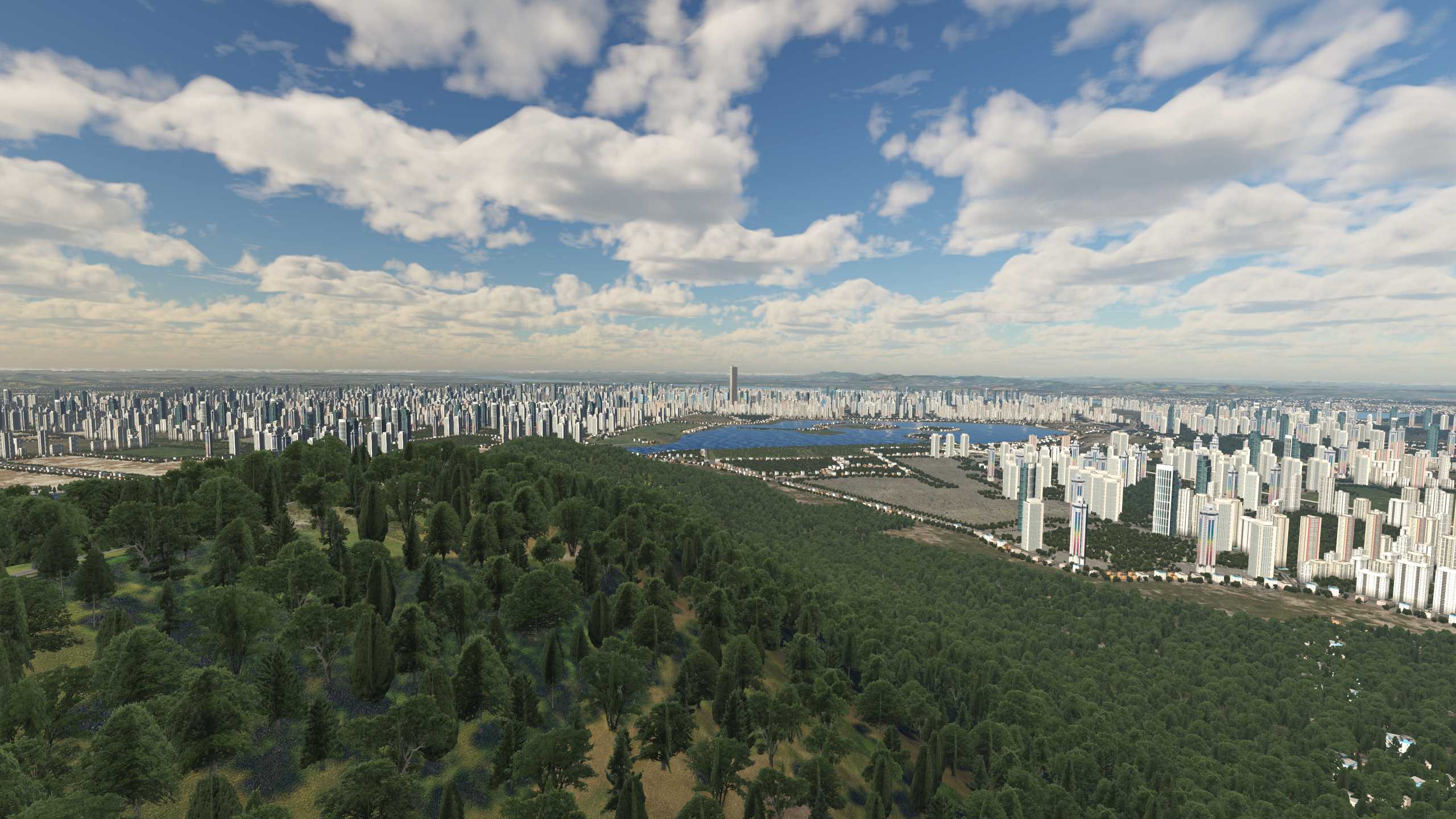 XP11 城市地景-----南京市升级效果（版本2）-628 