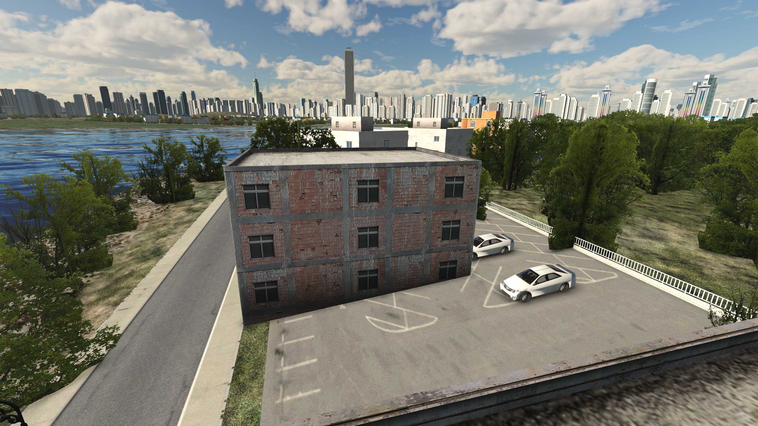 XP11 城市地景-----南京市升级效果（版本2）-5464 
