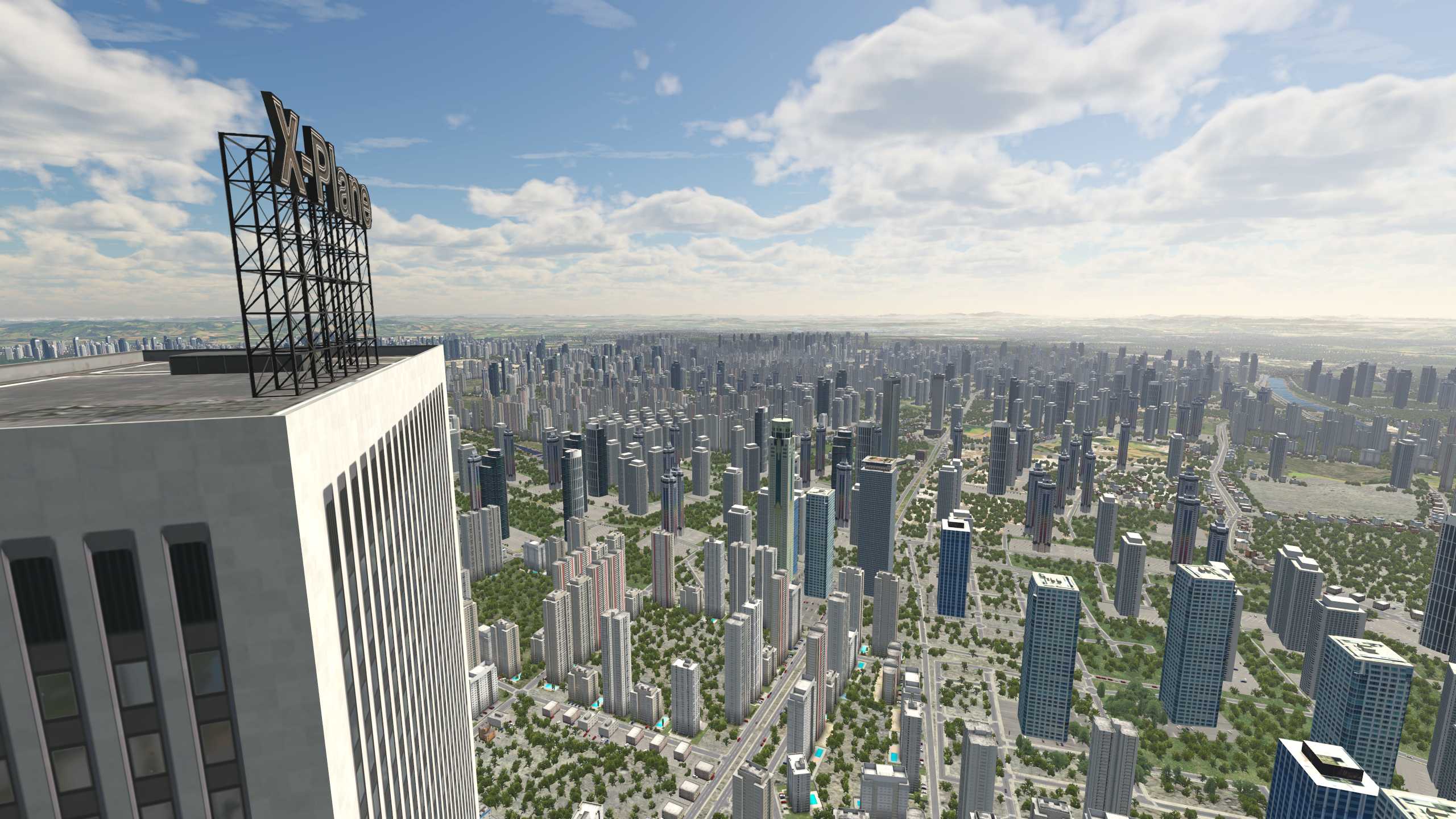 XP11 城市地景-----南京市升级效果（版本2）-4649 