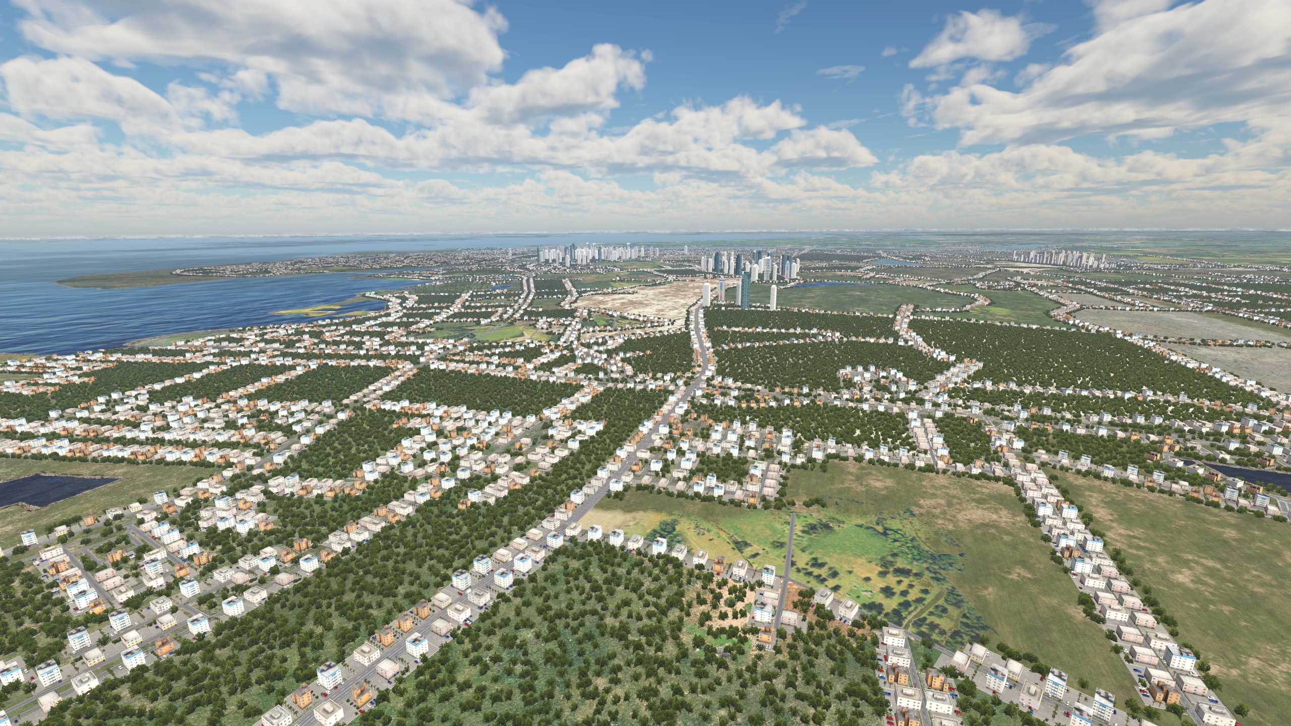 XP11 城市地景-----海口效果-5535 