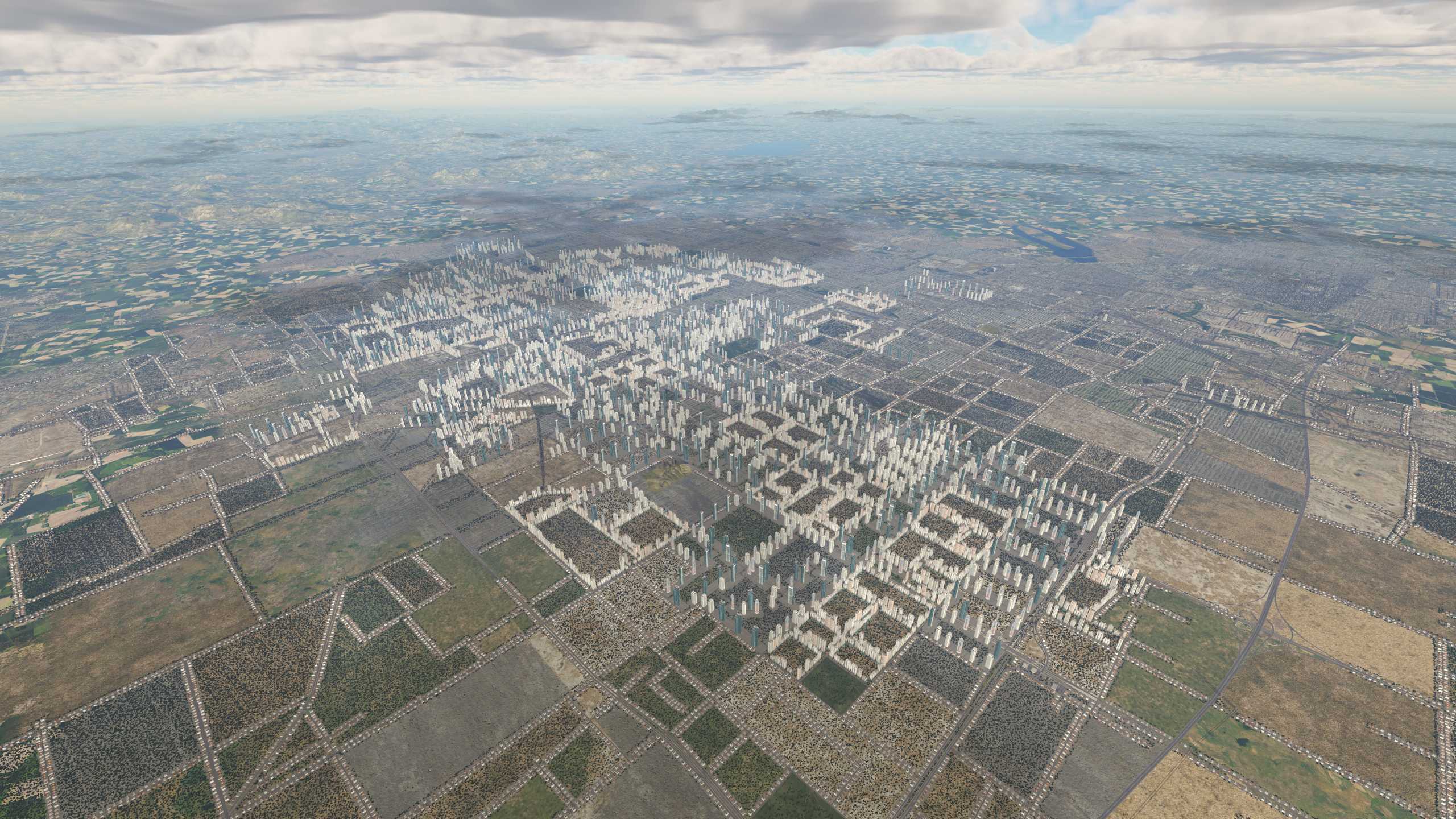 XP11 城市地景-----石家庄效果-1658 