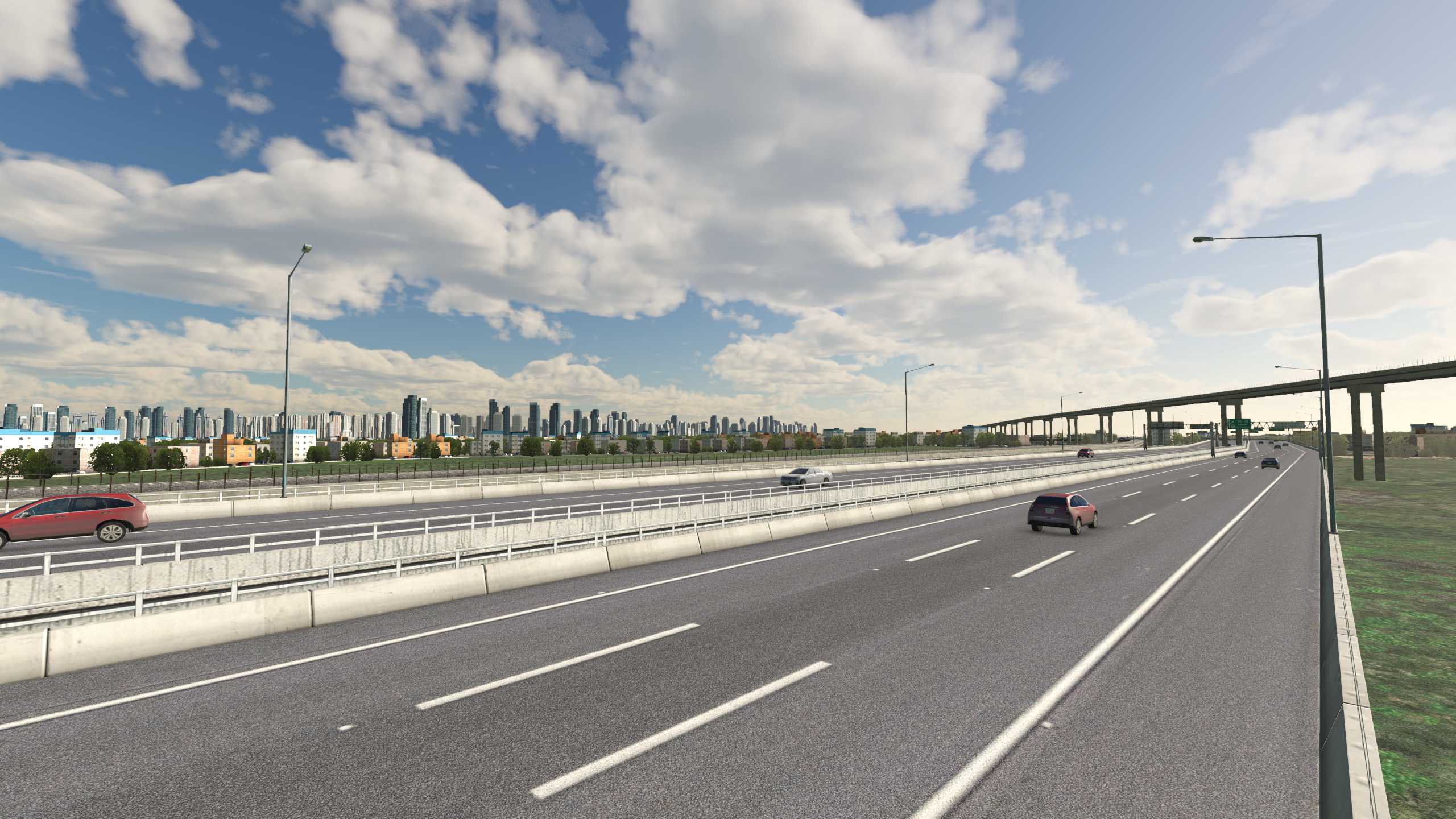XP11 城市地景-----合肥市升级效果-5164 
