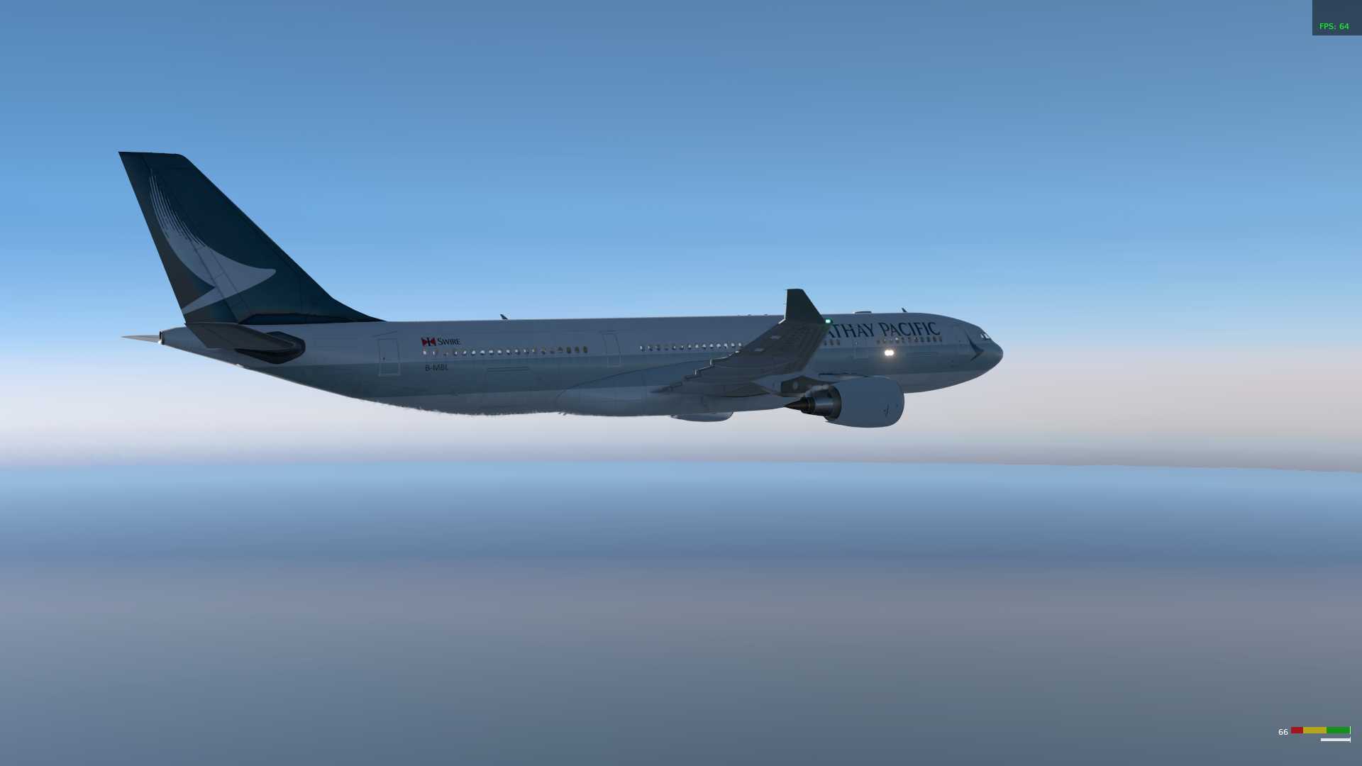 日常飞行A330-4111 