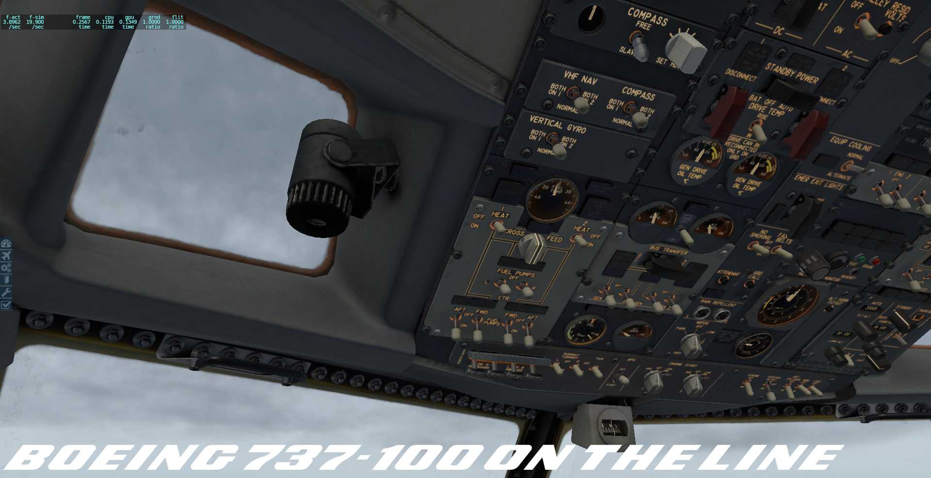 FlyJSim B737-100首飛-8399 