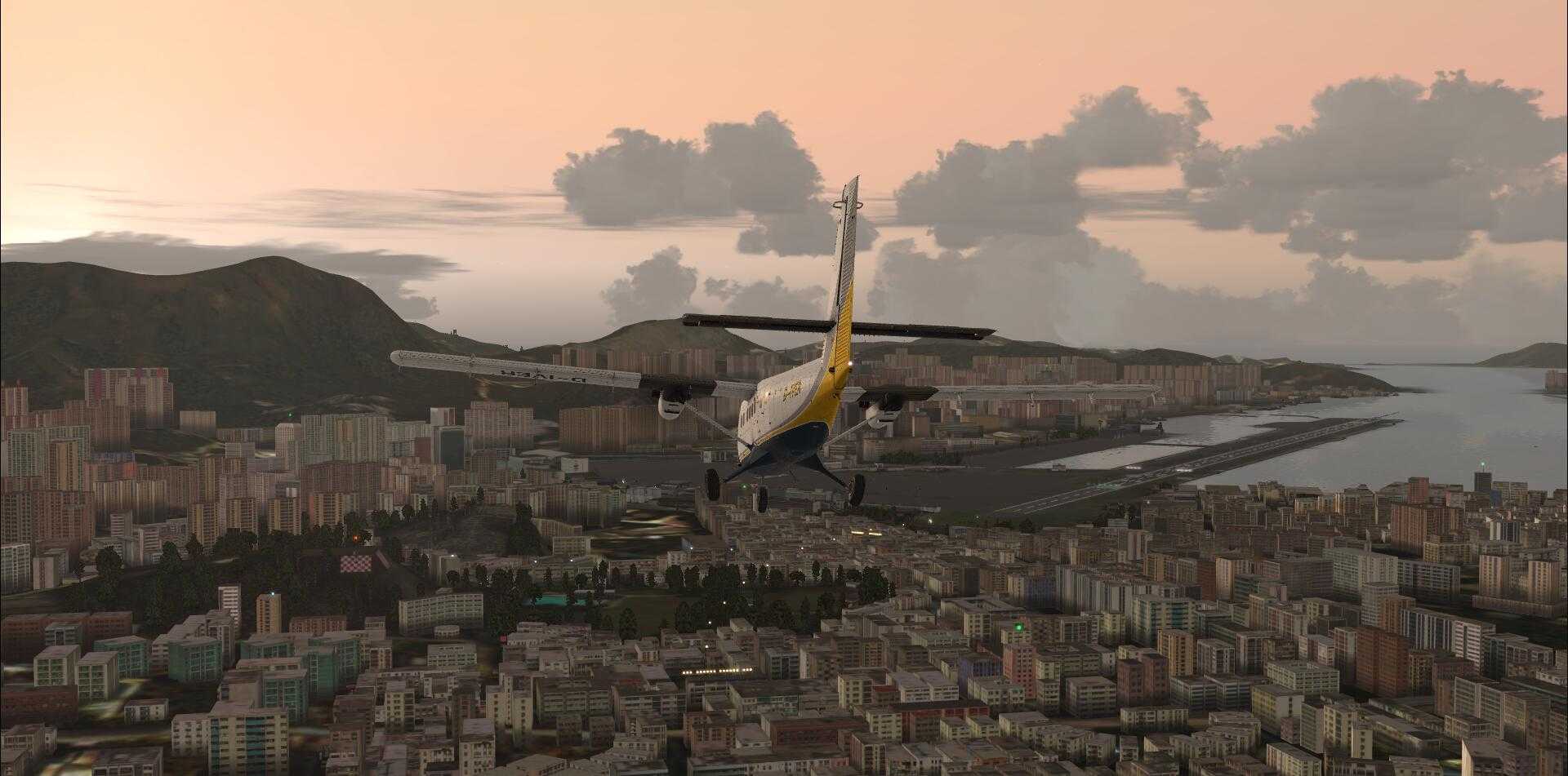 DHC-6 双水獭 香港的一次爬楼之行-3029 