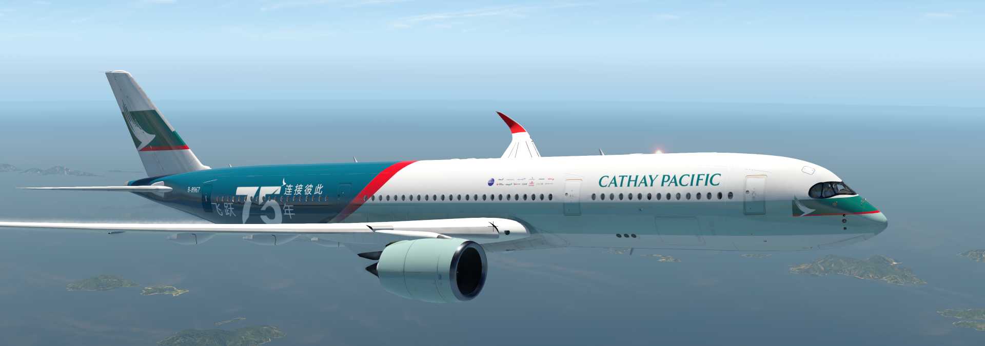 A350-900XWB国泰航空涂装（自制）-4336 